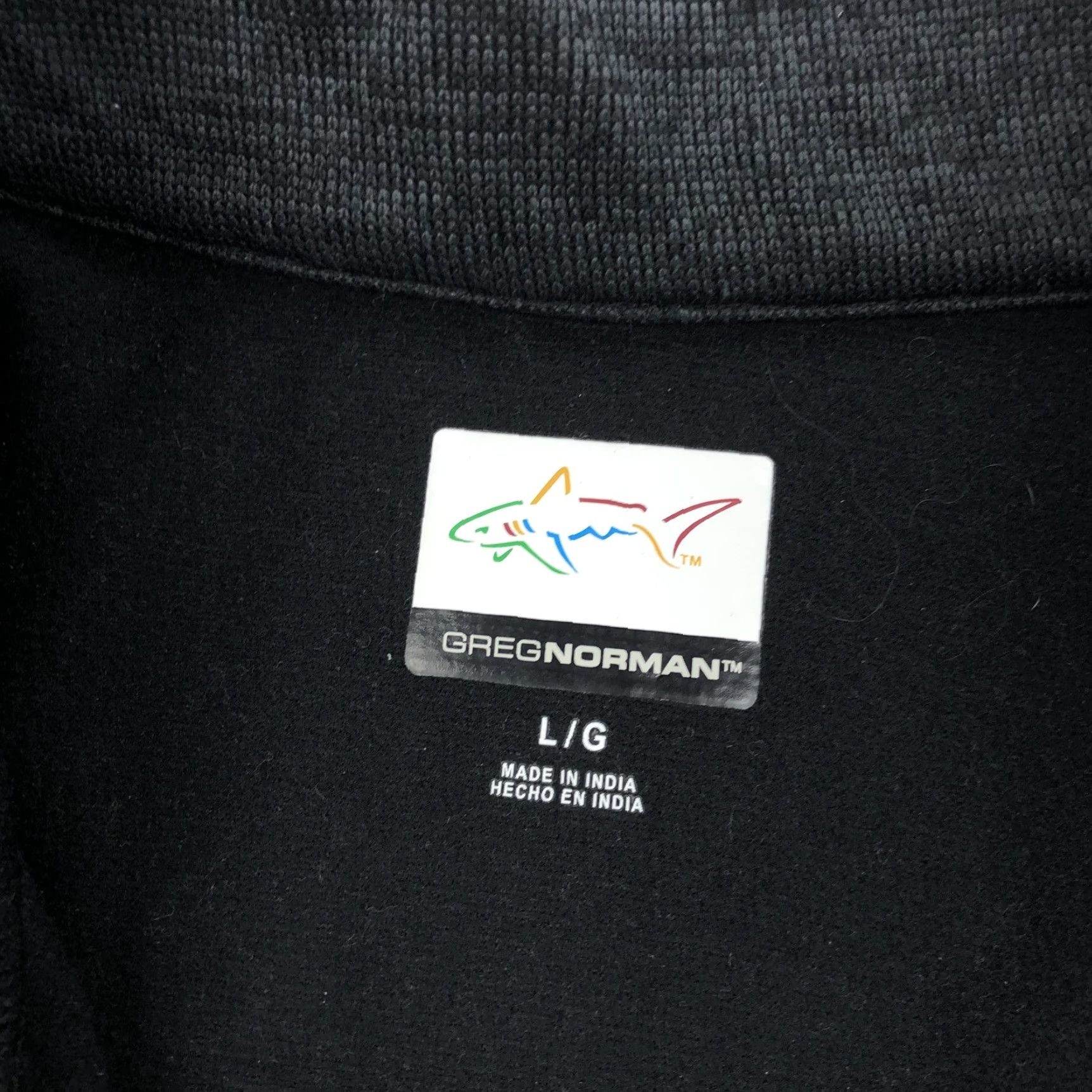 Vintage Greg Norman Men's Activewear Jacket Full Zip Gray Black L Golf Size US L / EU 52-54 / 3 - 4 Thumbnail