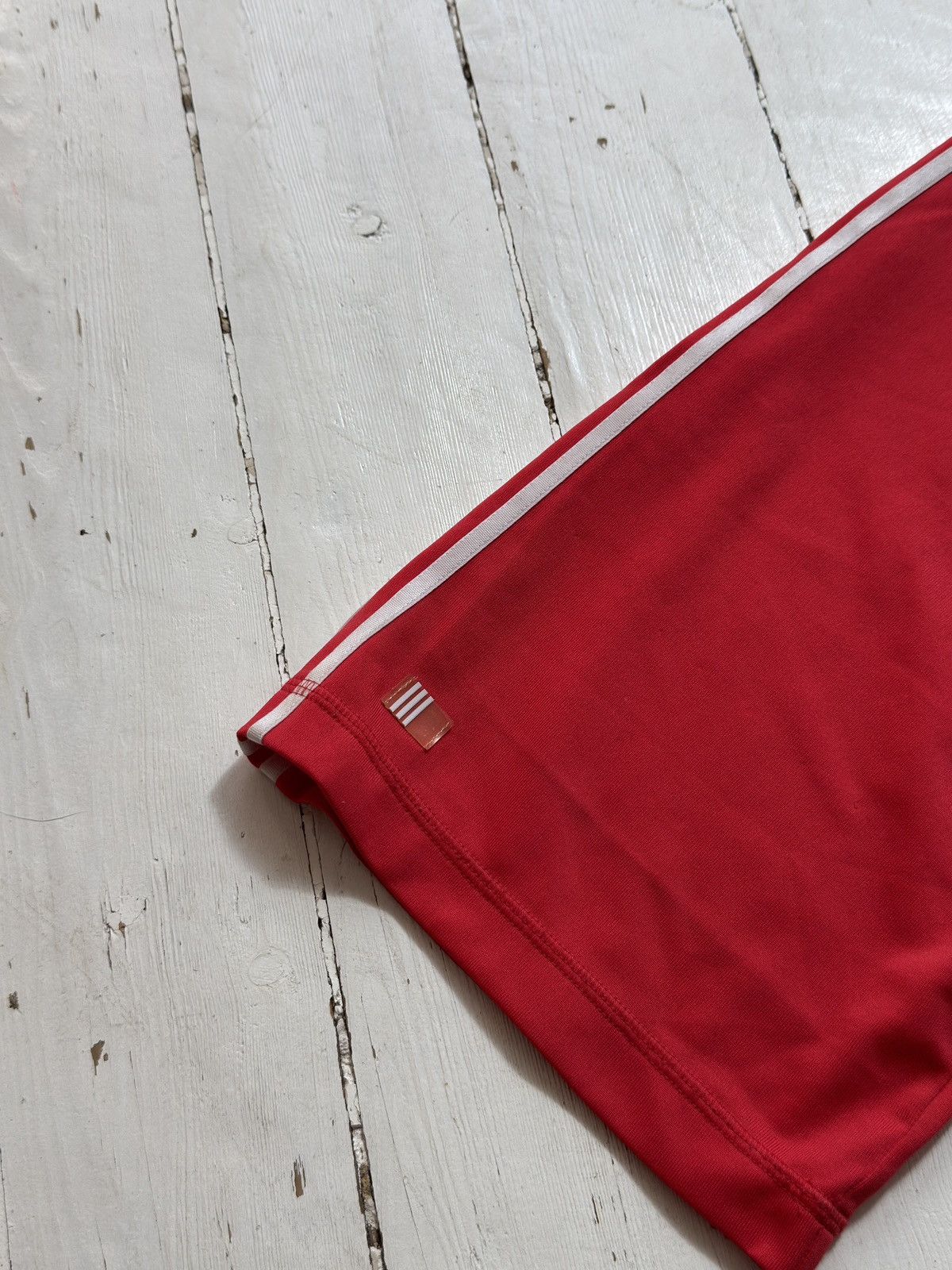 Adidas VINTAGE ADIDAS 2000s THREE STRIPES FLARE PANTS Size 28" / US 6 / IT 42 - 4 Thumbnail