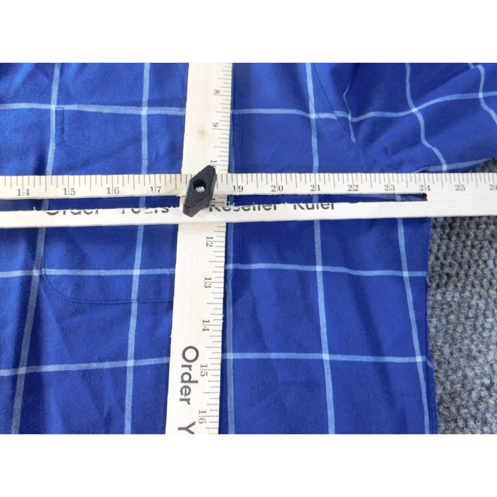 Brooks Brothers Brooks Brothers Mens Shirt L Blue 1818 Regent Button-Down Plaid Cotton Knit Long Sleeve Collared Regular Classic Polo Vintage: No Size US L / EU 52-54 / 3 - 7 Thumbnail