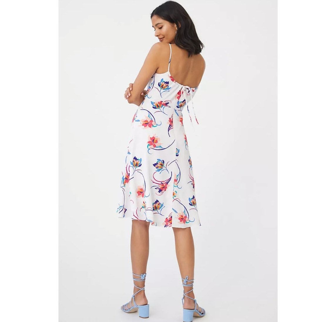 Anthropologie New Anthropologie Hutch Declin Dress Midi $198 Sz 10 Petite Size L / US 10 / IT 46 - 4 Thumbnail