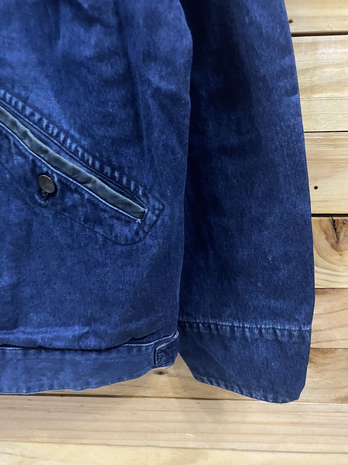 Japanese Brand Vintage papas denim jacket Size US L / EU 52-54 / 3 - 4 Thumbnail