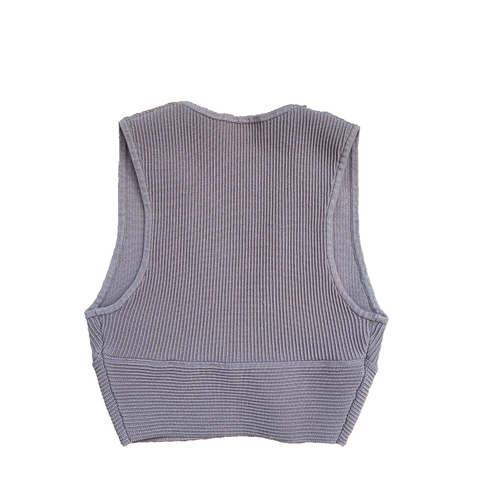 Aritzia Aritzia Babaton Carlotta Deep V Neck Cropped Y2K A001665 Size XS / US 0-2 / IT 36-38 - 6 Thumbnail