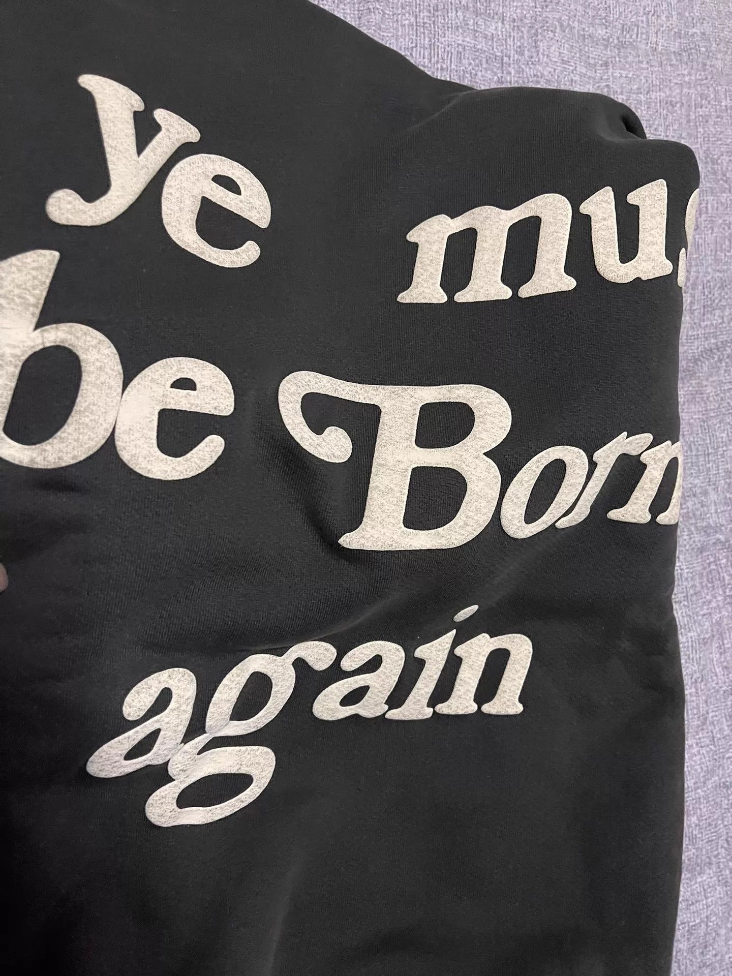 Other CPFM Ye Must Be Born Again Gray Hoodie S Size US S / EU 44-46 / 1 - 2 Thumbnail