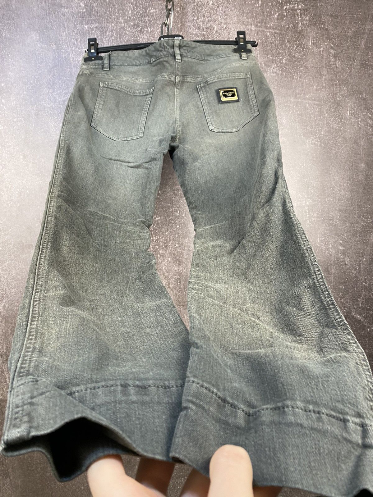 Dolce & Gabbana × Vintage VINTAGE DOLCE&GABBANA FLARE DENIM PANTS JEANS Size 32" / US 10 / IT 46 - 3 Thumbnail