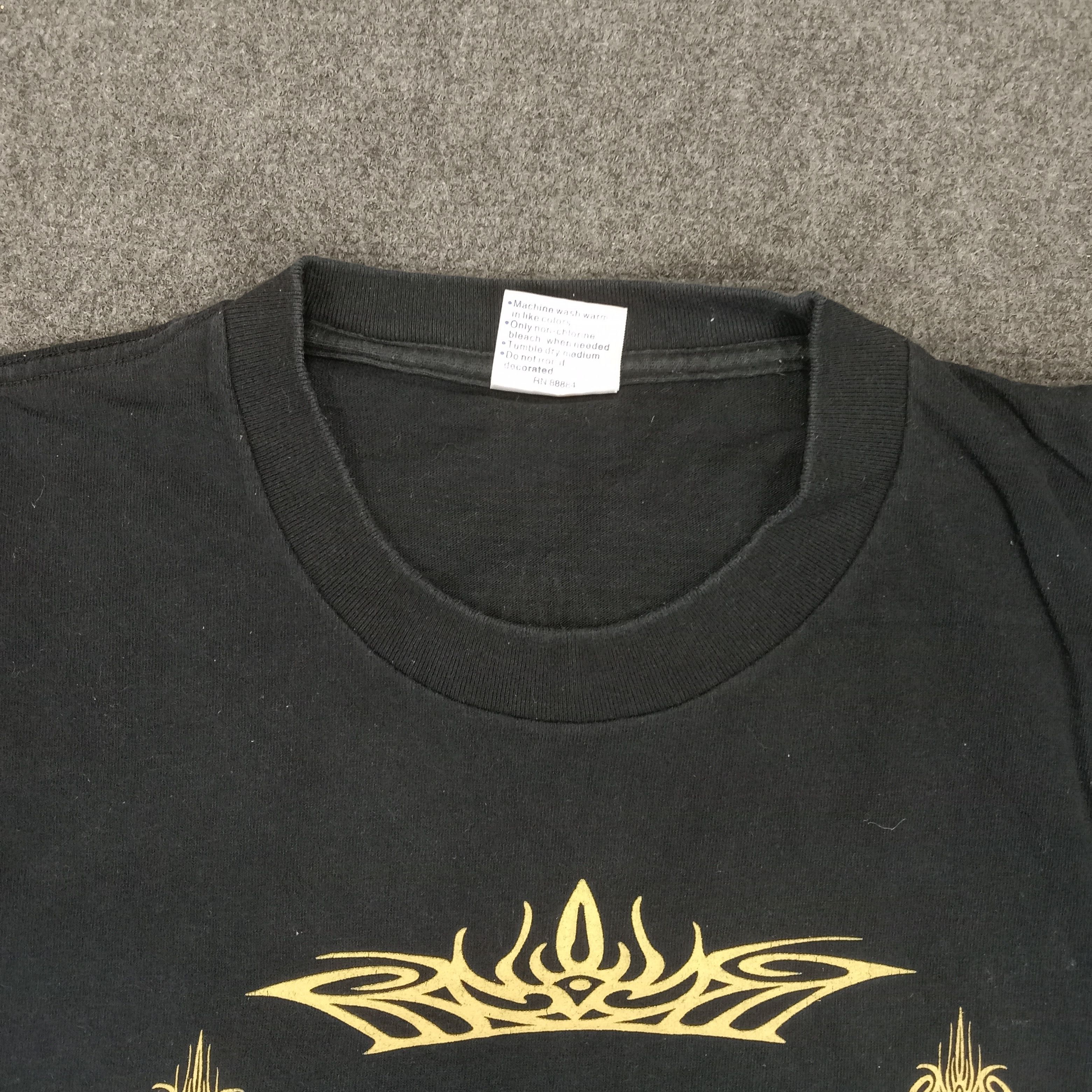 Vintage Vintage 90's Bob Dylan American Solo Singer Tshirt Size US L / EU 52-54 / 3 - 4 Thumbnail