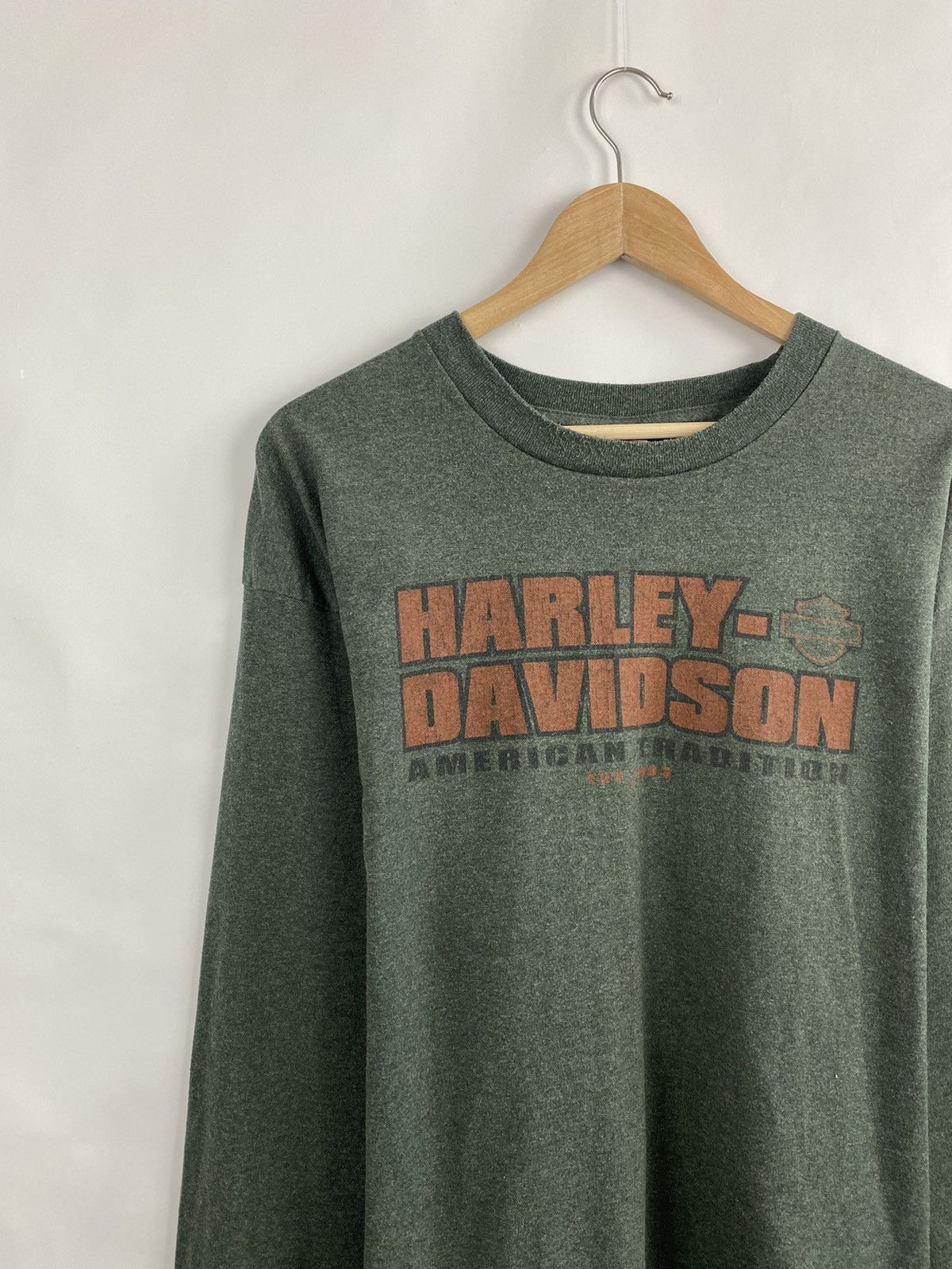 Harley Davidson 🇺🇸 Vintage 2003 Harley Davidson Florida Choppers long Sle Size US XL / EU 56 / 4 - 7 Thumbnail