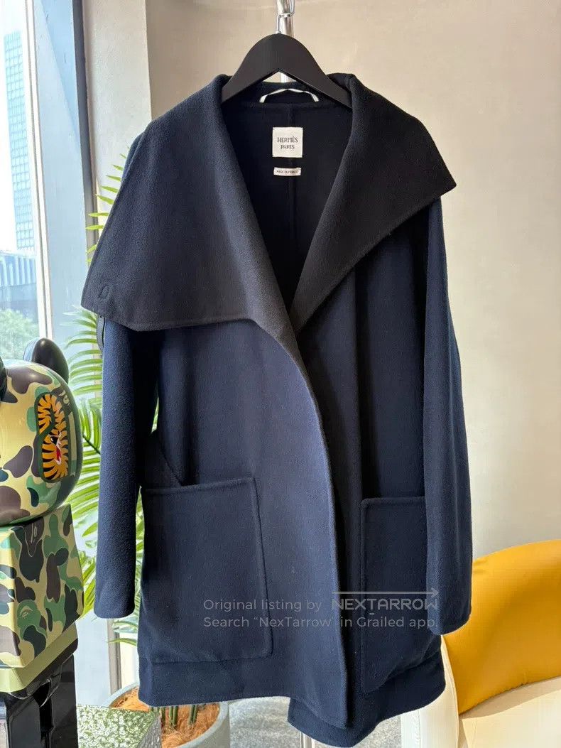 Hermes Hermes Cashmere coat Size XS / US 0-2 / IT 36-38 - 1 Thumbnail