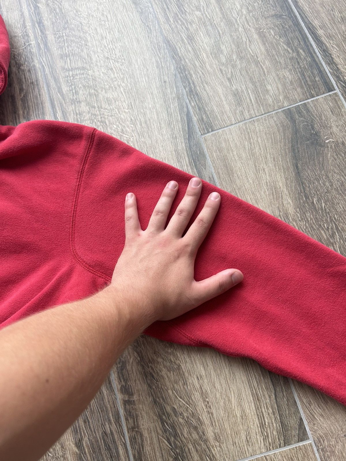 Other Vintage Nike Red Travis Scott style oversized hoodies Size US XL / EU 56 / 4 - 5 Thumbnail