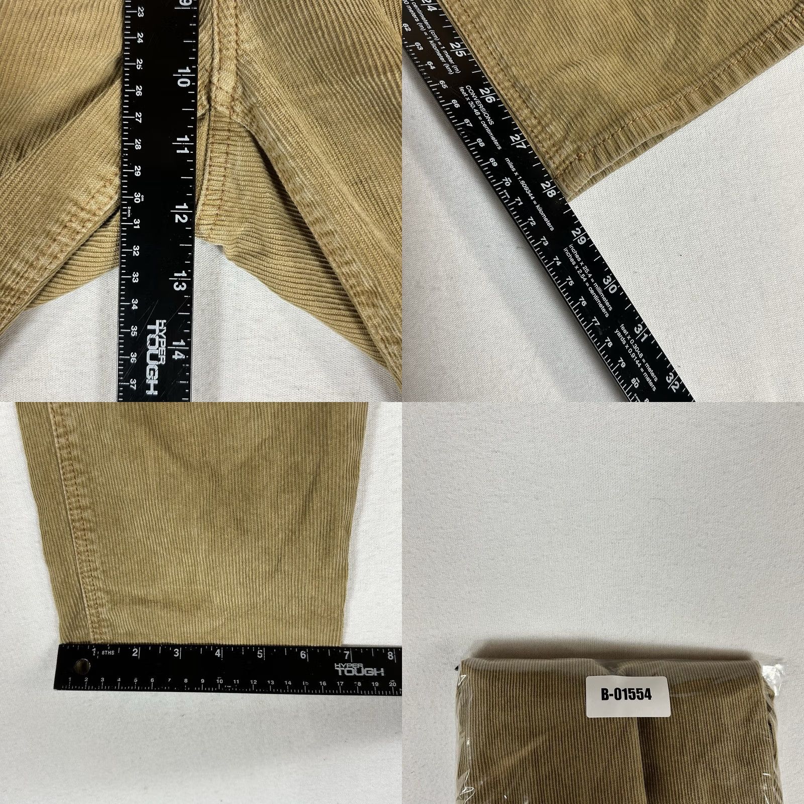 American Eagle Outfitters American Eagle Womens 4 Regular Stretch Mom Straight Jean Corduroy High Rise AEO Brown 5-Pocket Denim Jeans Modern 80s Distinctive Rise High Size 27" / US 4 / IT 40 - 9 Thumbnail
