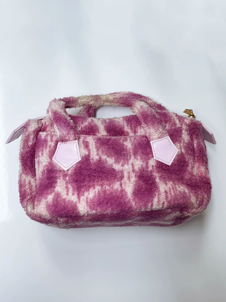Vivienne Westwood Vivienne Westwood 90s Pink Leopard Tote bag 2504-Nextarrow Size ONE SIZE - 3 Thumbnail