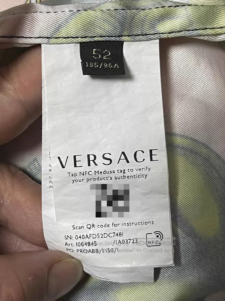 Versace Versace Men's shirts Size US XL / EU 56 / 4 - 4 Thumbnail