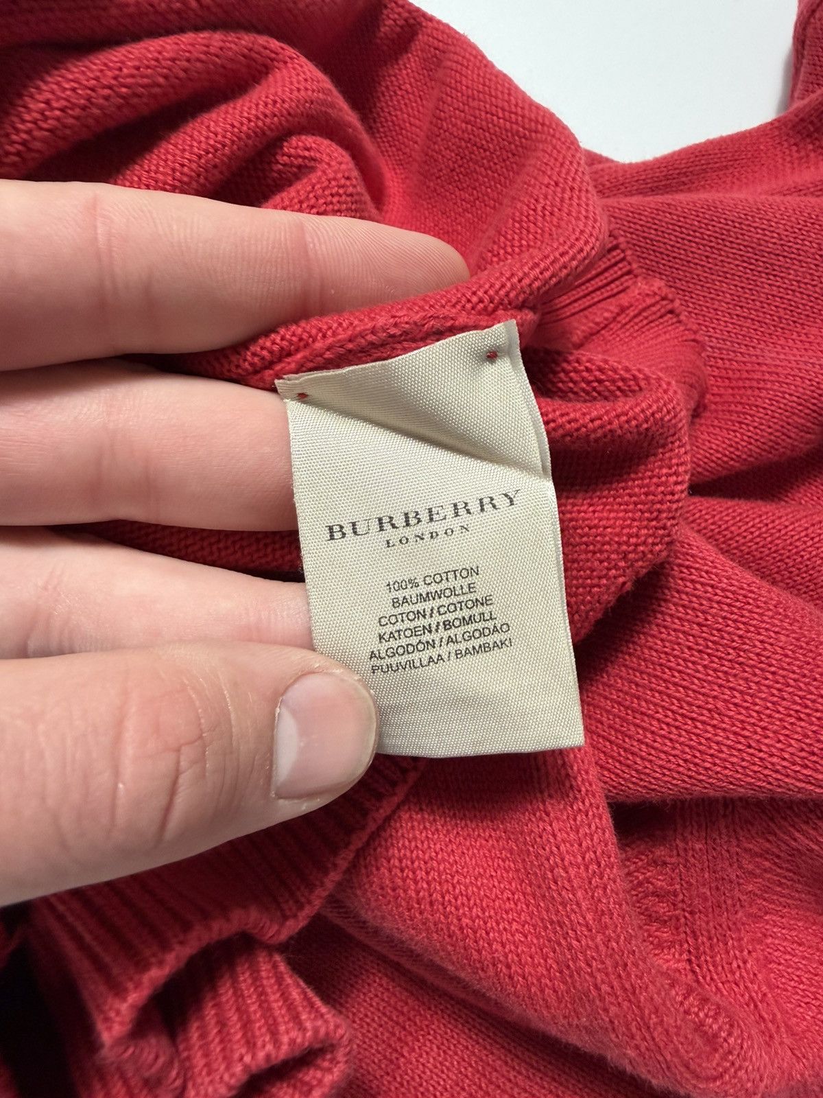 Burberry Vintage Burberry Knit Sweater Size US M / EU 48-50 / 2 - 7 Thumbnail