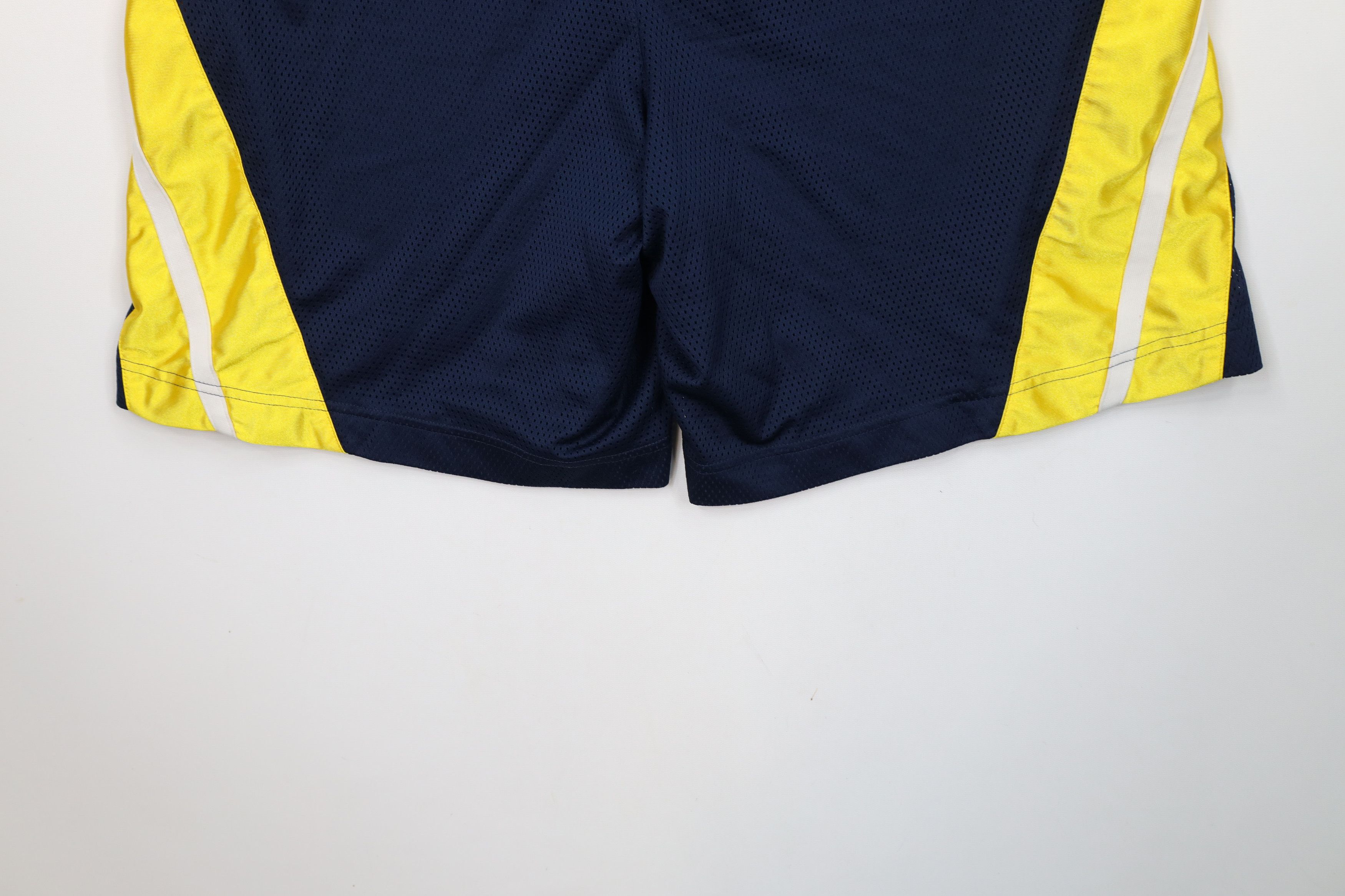 Nike × Vintage Vintage 90s Y2K Nike Mini Swoosh Mesh Basketball Shorts Size US 34 / EU 50 - 11 Thumbnail