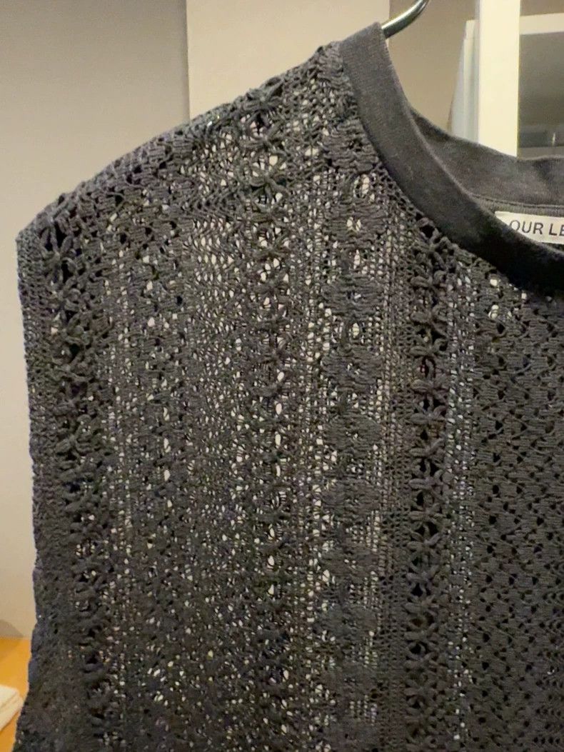 Our Legacy Our Legacy szie50 Black lace openback vest Size US M / EU 48-50 / 2 - 6 Thumbnail