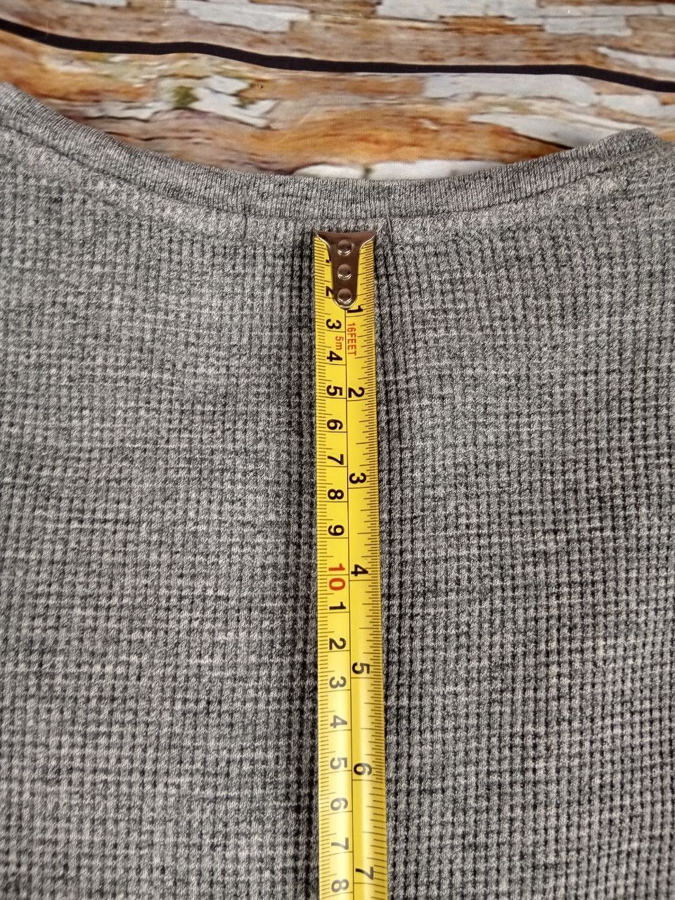 Polo Ralph Lauren Polo Ralph Lauren Waffle Knit Thermal Long Sleeve Shirt Grey Size US L / EU 52-54 / 3 - 10 Thumbnail