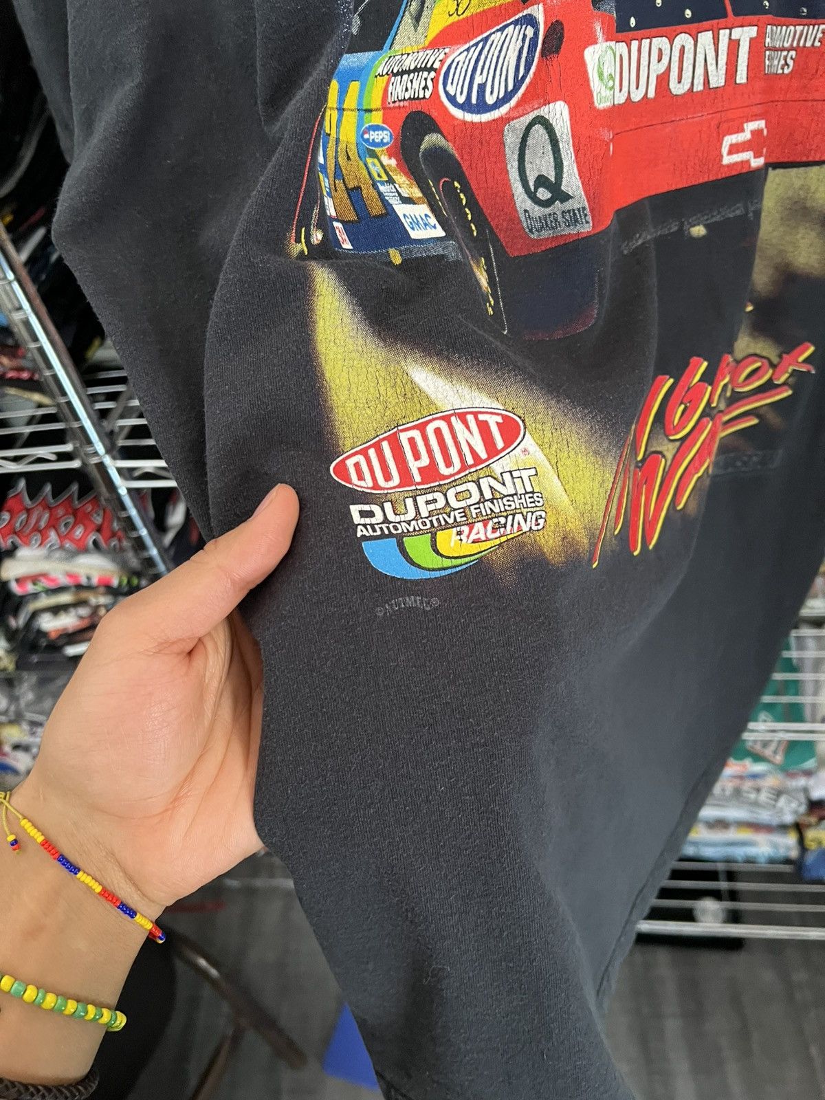 Chase Authentics 1998 Jeff Gordon #24 NASCAR Night Warrior NUTMEG Tee Size US XXL / EU 58 / 5 - 6 Thumbnail