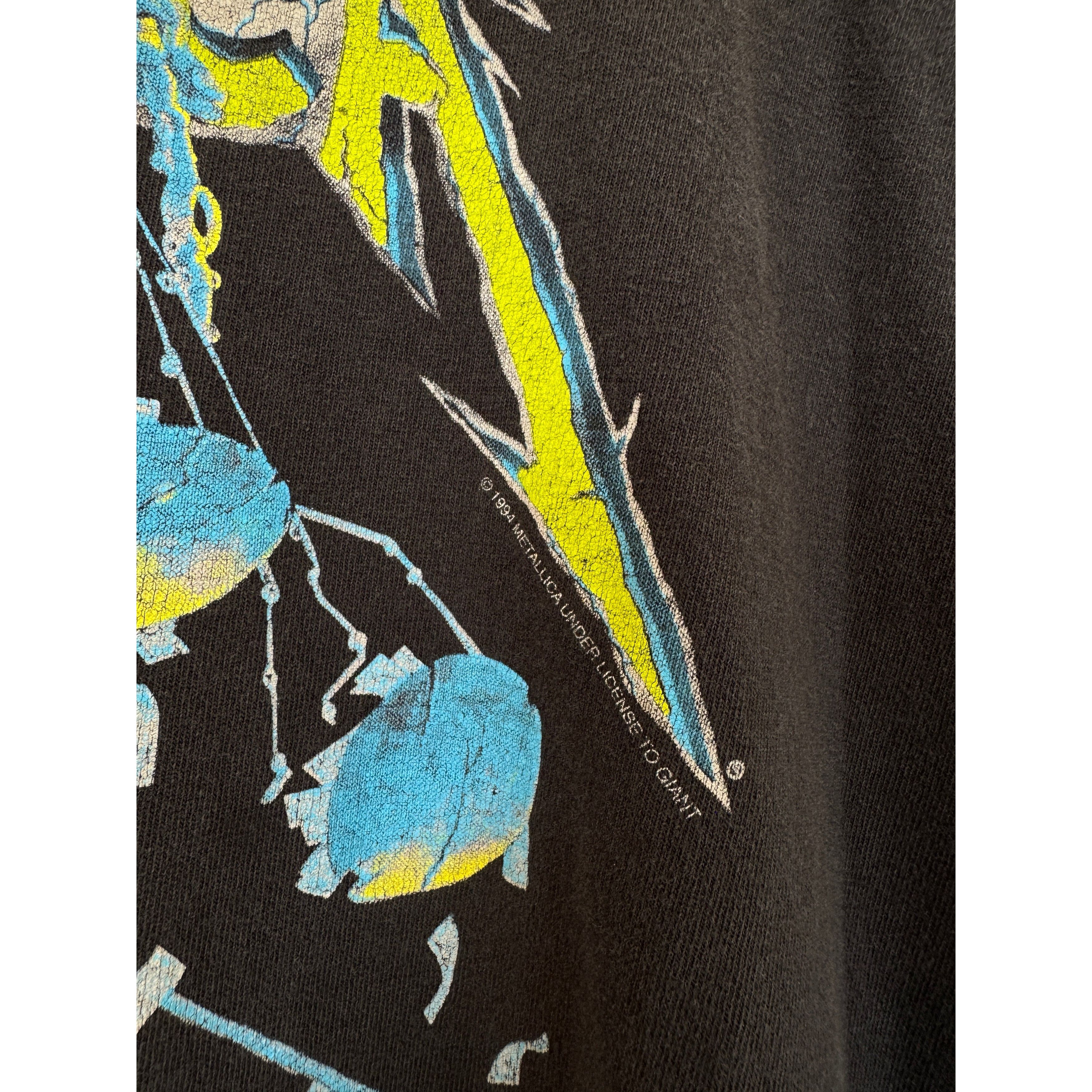 Vintage Metallica Justice For All Tee Size US XL / EU 56 / 4 - 6 Thumbnail