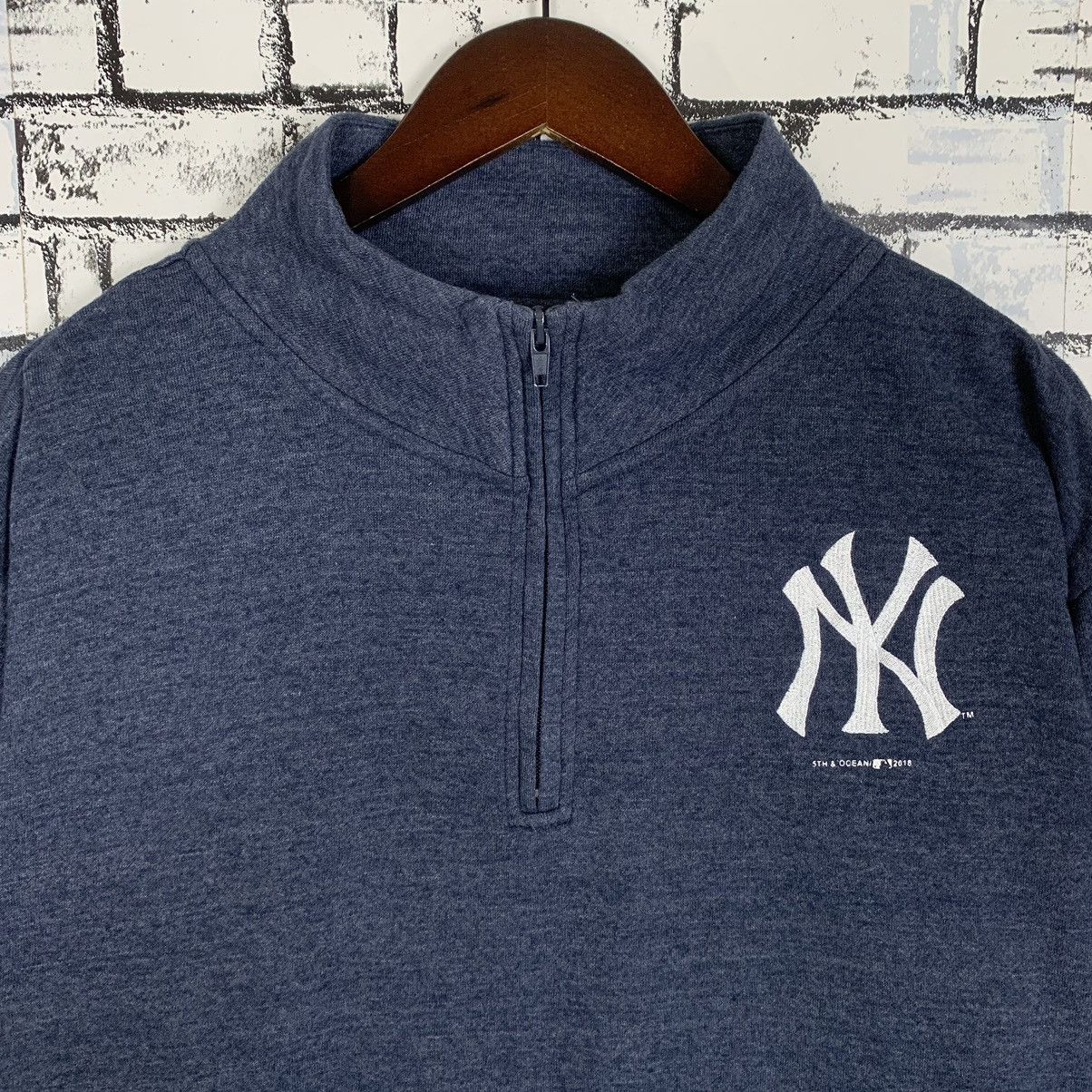 MLB × New Era × New York Yankees Vintage New Era MLB New York Yankees Embroidery Hulf Zip Size US L / EU 52-54 / 3 - 2 Thumbnail