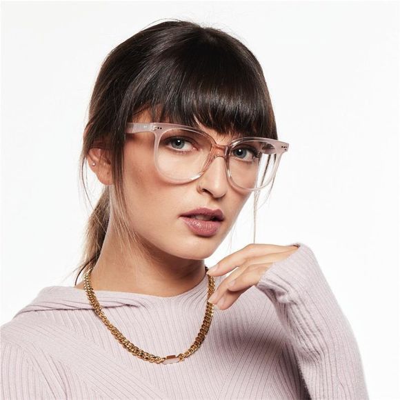 Celine Celine CL5010IN 072 Eyeglasses Shiny Rose Pink 53mm Square Size ONE SIZE - 3 Thumbnail