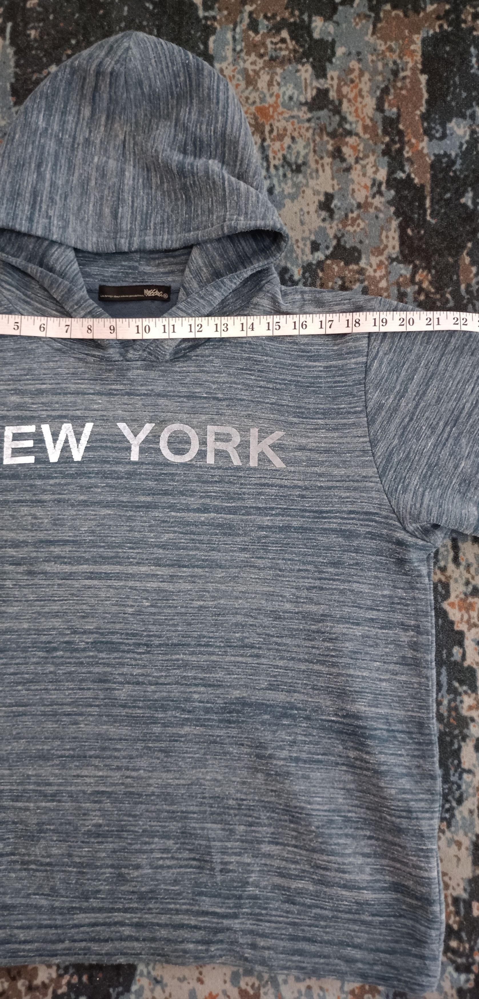 Mossimo × Vintage Vintage Mossimo Hoodies Sweatshirt "New York" Size US L / EU 52-54 / 3 - 10 Thumbnail