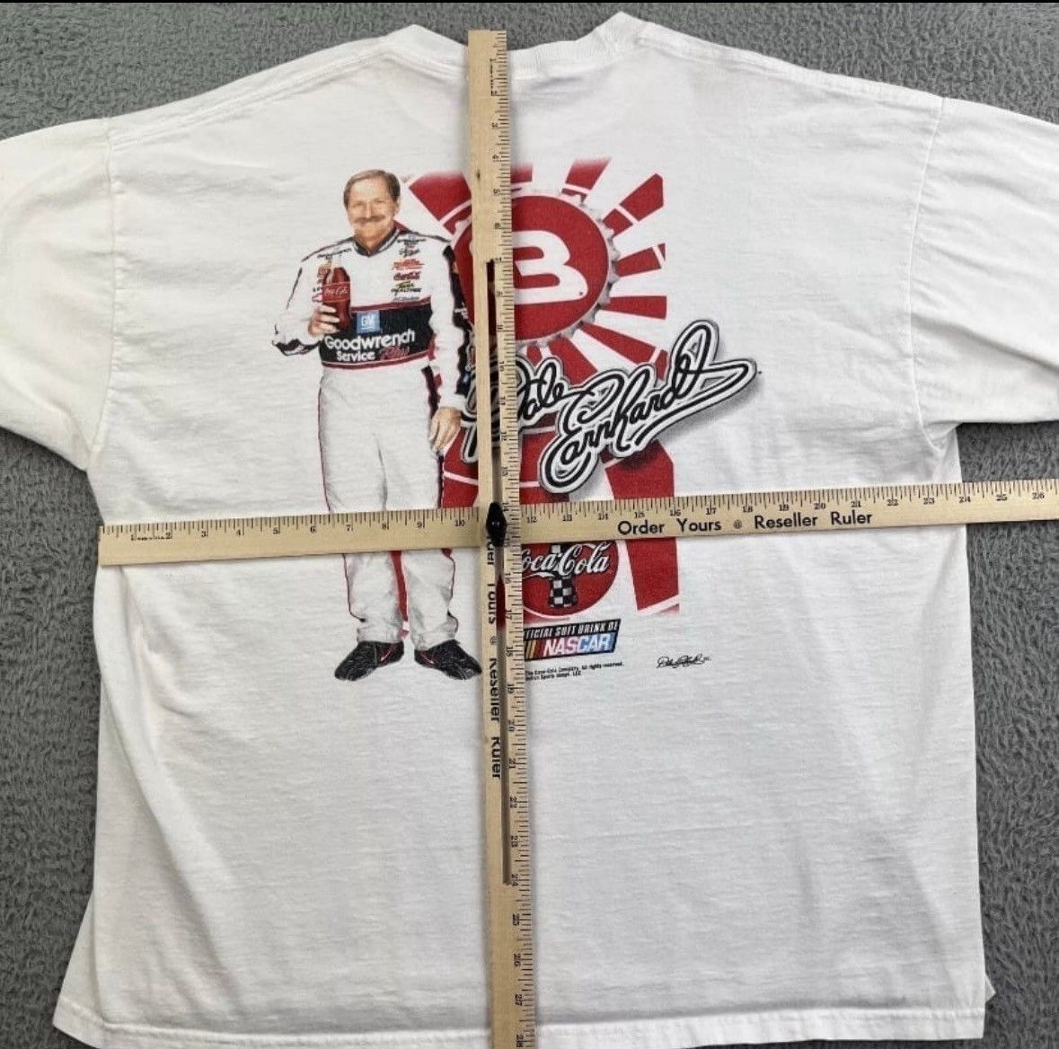 Coca Cola Vintage 2000 Dale Earnhardt “Coke” T Shirt Size US XL / EU 56 / 4 - 5 Thumbnail