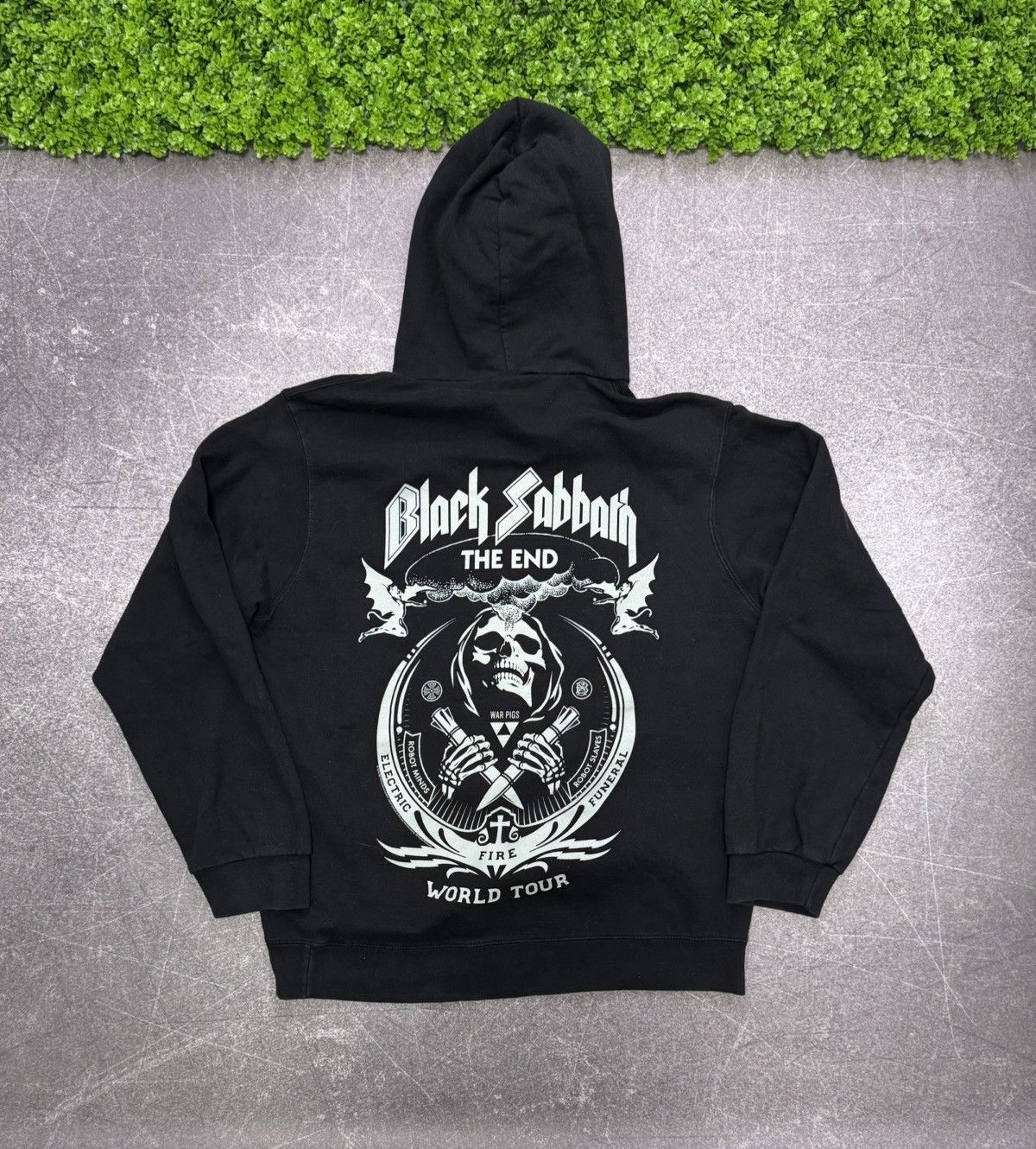 Ozzy Osbourne Vintage Ozzy Osbourne Black Sabbath hoodie Size US XL / EU 56 / 4 - 2 Thumbnail