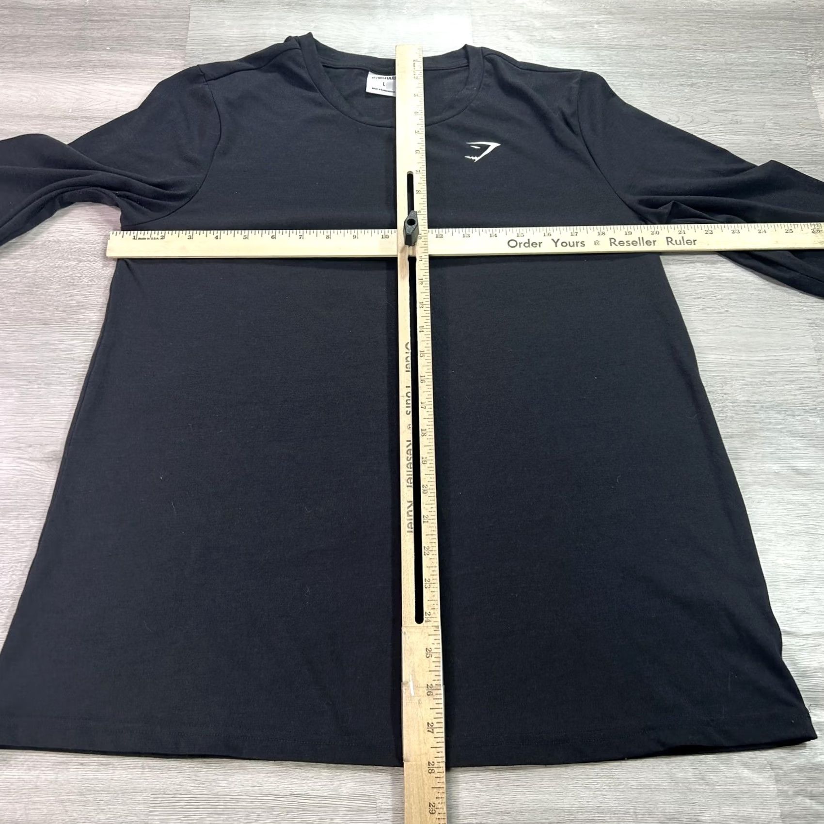 Gymshark Gymshark Shirt Mens Large Black Long Sleeve Training Performance Athletic Top Size US L / EU 52-54 / 3 - 5 Thumbnail