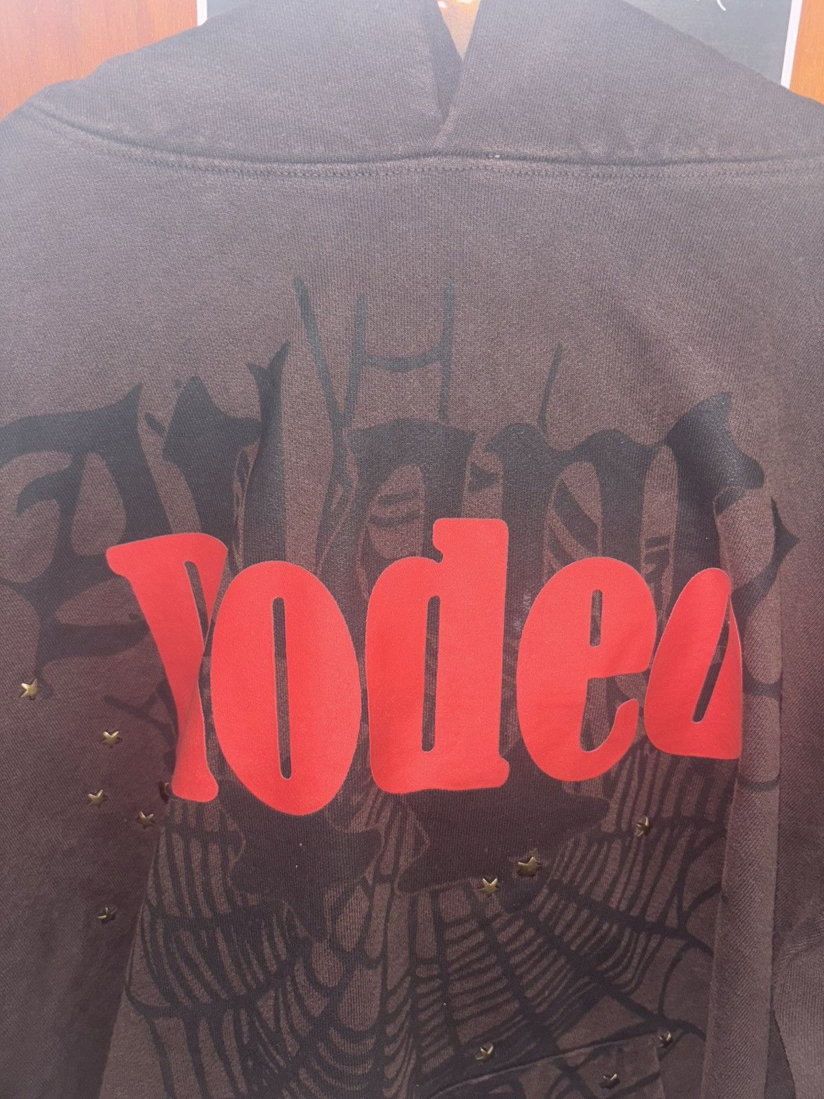 Sp5der × Travis Scott Travis Scott Sp3der Rodeo Hoodie Size US XL / EU 56 / 4 - 5 Thumbnail