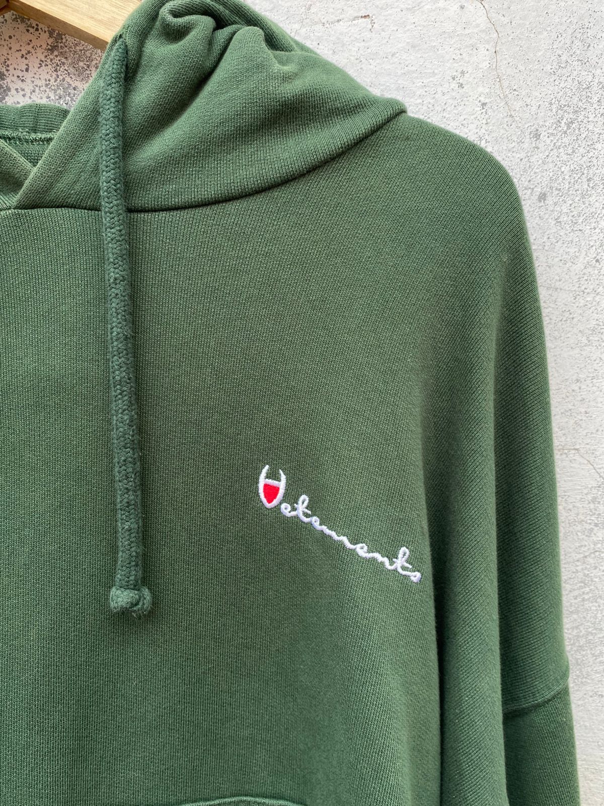 Vetements Vetements SS16 Green Polizei Hoodie Size US XS / EU 42 / 0 - 6 Thumbnail