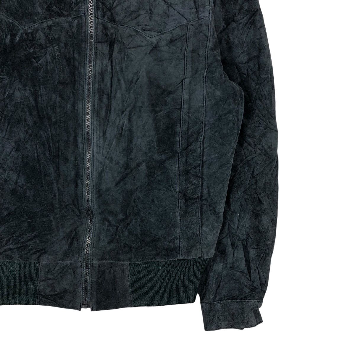 Japanese Brand 📌Vtg Bomber Leather Jacket Genuine Echtes Leder Echt Deer Size US M / EU 48-50 / 2 - 6 Thumbnail