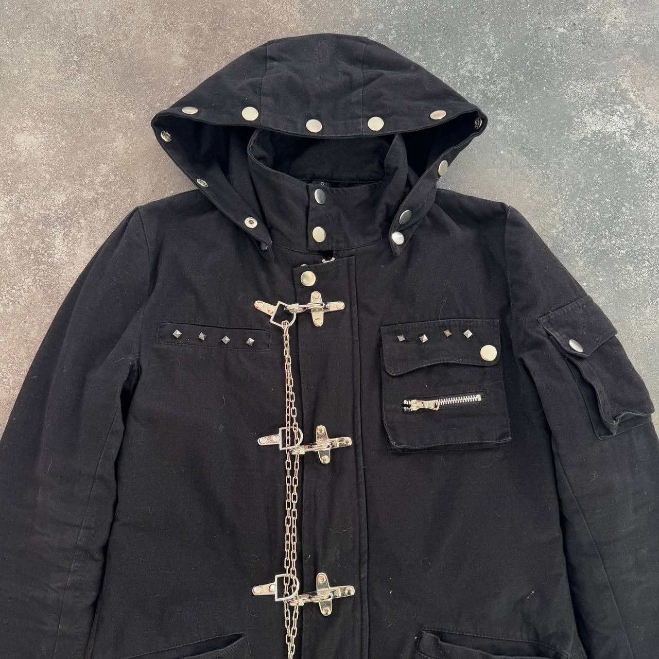 If Six Was Nine Gothicana Chain Details Gothic Punk Unisex Jacket Size US S / EU 44-46 / 1 - 4 Thumbnail