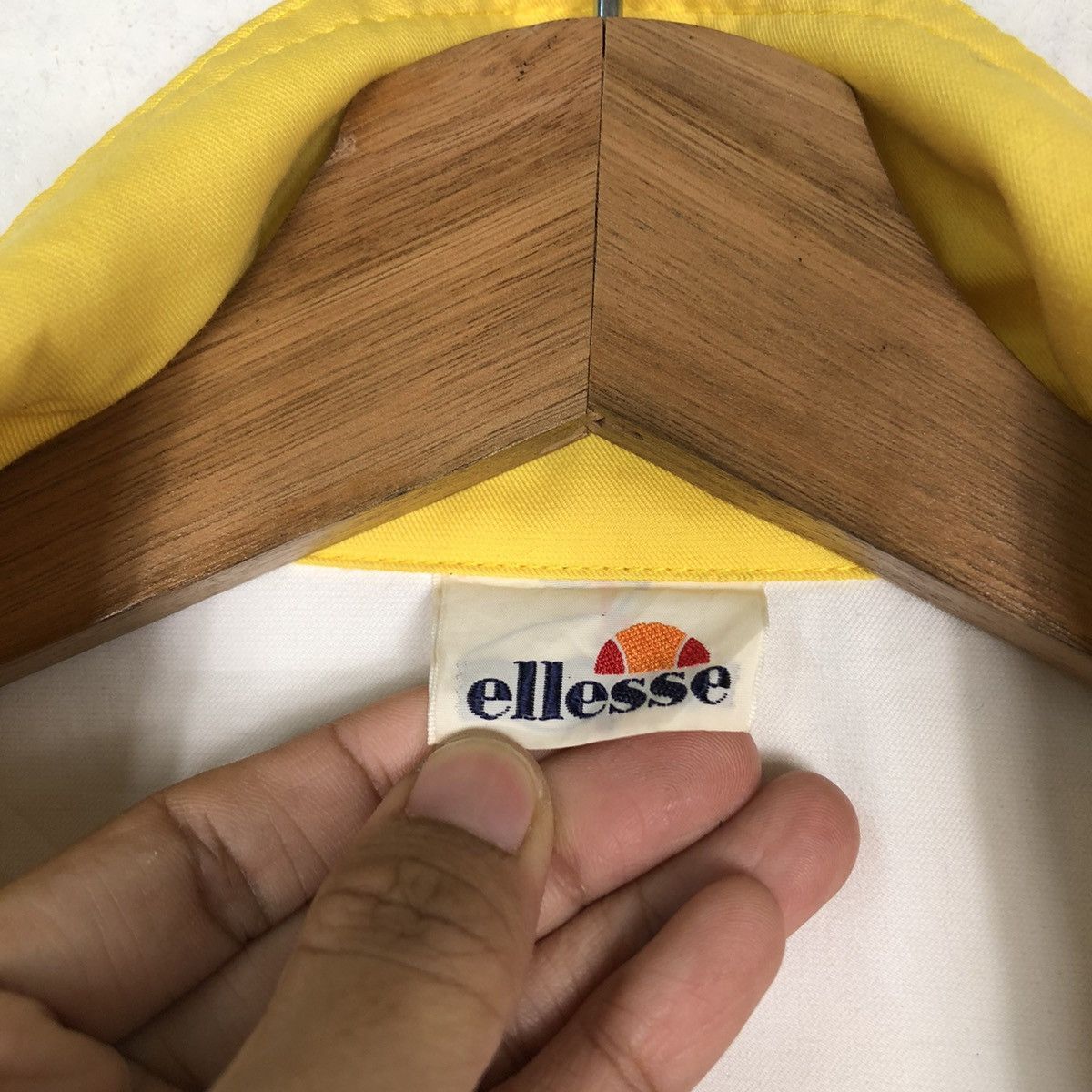 Japanese Brand 🔥Vintage Bomber Jacket Ellesse Japan Big Logo Spell Out Size US M / EU 48-50 / 2 - 18 Thumbnail