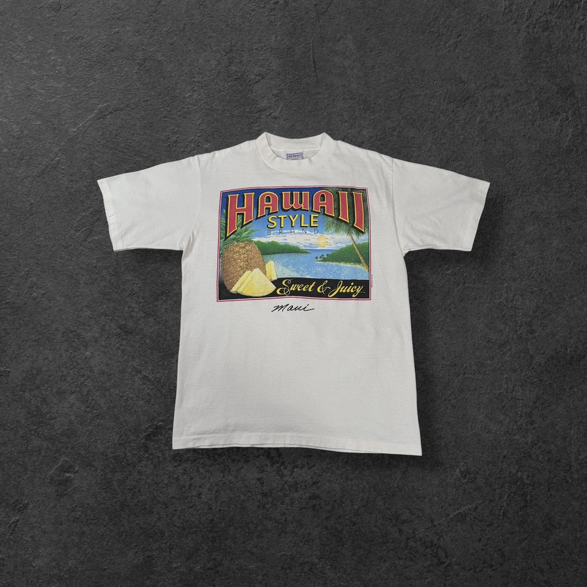 All Sport Vintage 90s Maui Hawaii Vacation Tee Size US L / EU 52-54 / 3 - 1 Thumbnail