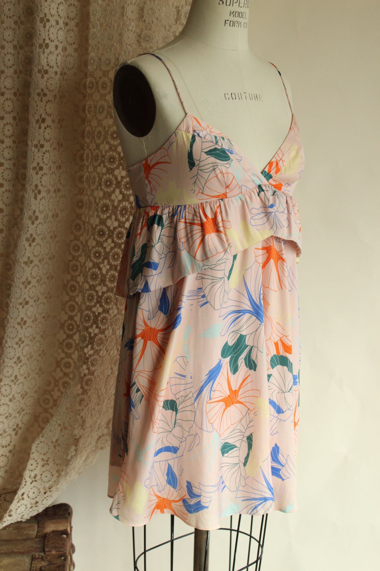 Anthropologie Alice & UO, Anthropologie, Heaven Ruffle Dress, Size 2, Baby Size XS / US 0-2 / IT 36-38 - 7 Thumbnail