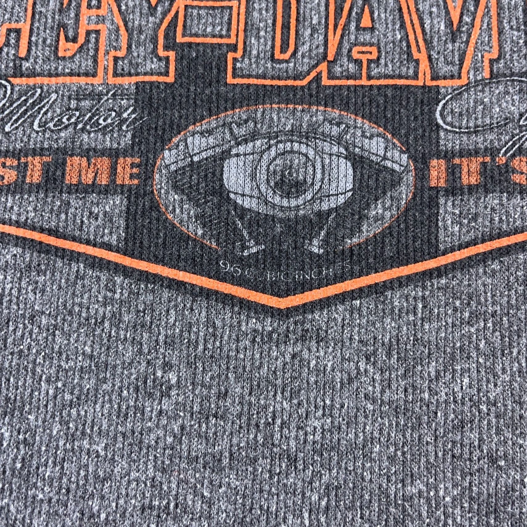 Harley Davidson VINTAGE Harley-Davidson Shirt Men 2XL Gray Crew Neck Graphic Print USA 80s Biker Tee Mens Size US XXL / EU 58 / 5 - 5 Thumbnail