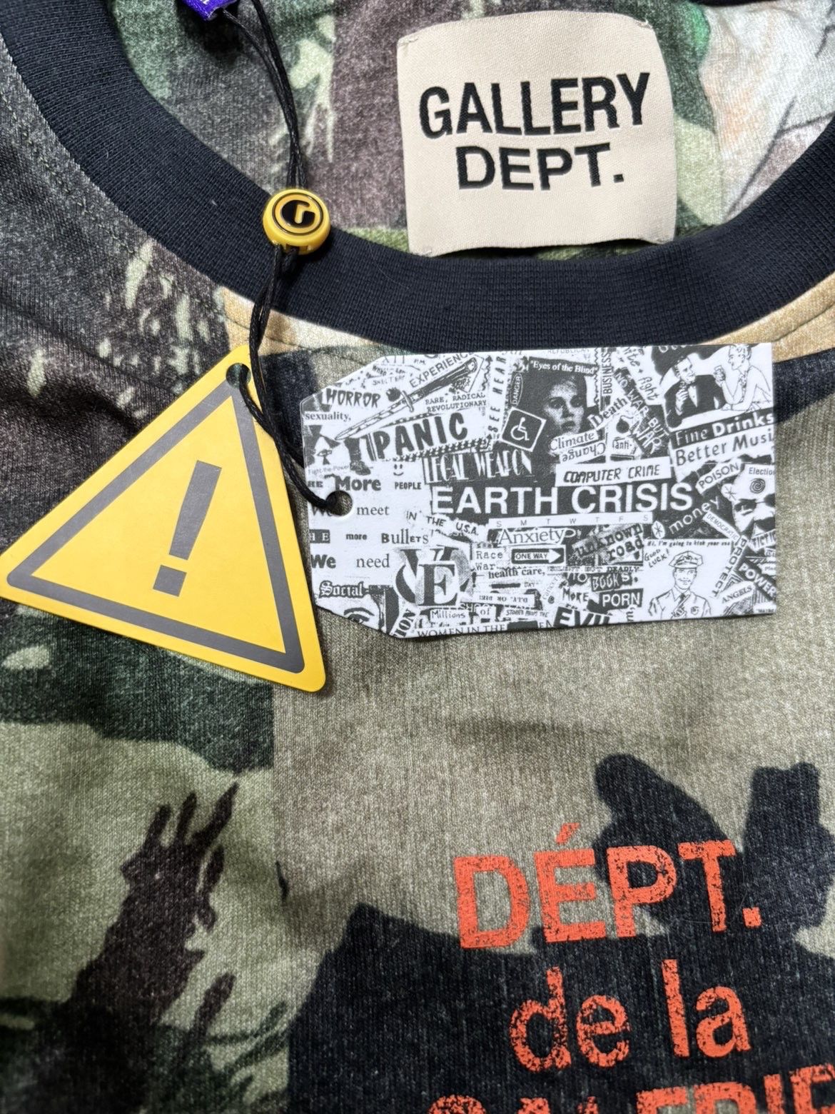 Gallery Dept. gallery dept mixed camo tee - Size medium Size US M / EU 48-50 / 2 - 4 Thumbnail