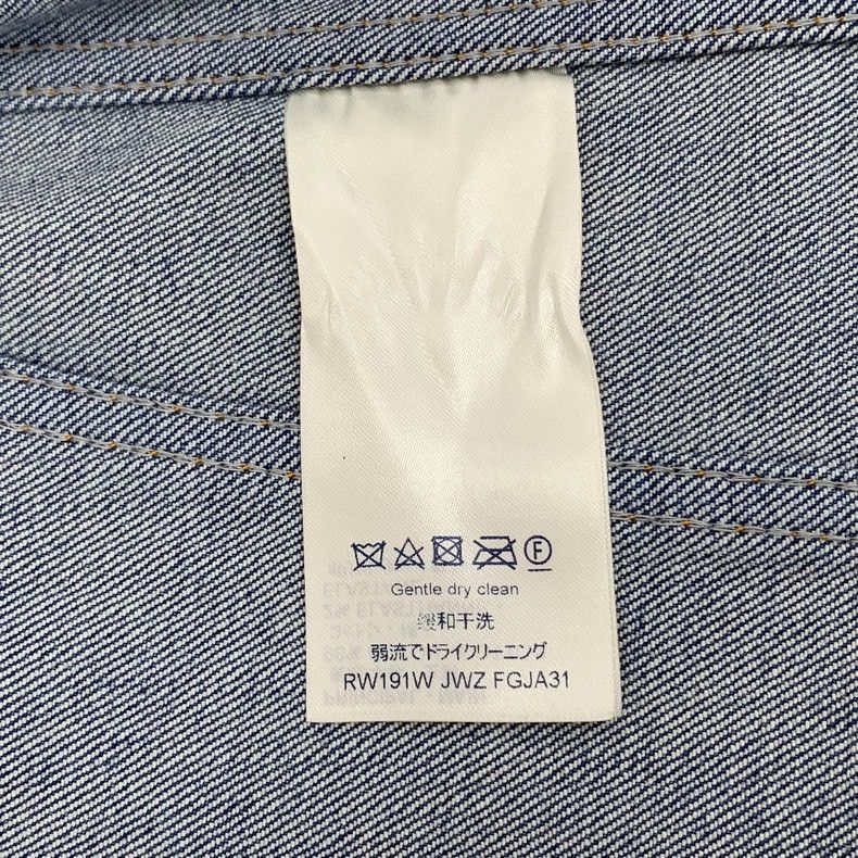 Louis Vuitton Louis Vuitton Blue patchwork cut cotton lapel single-breas Size XXS / US 00 / IT 34 - 6 Thumbnail