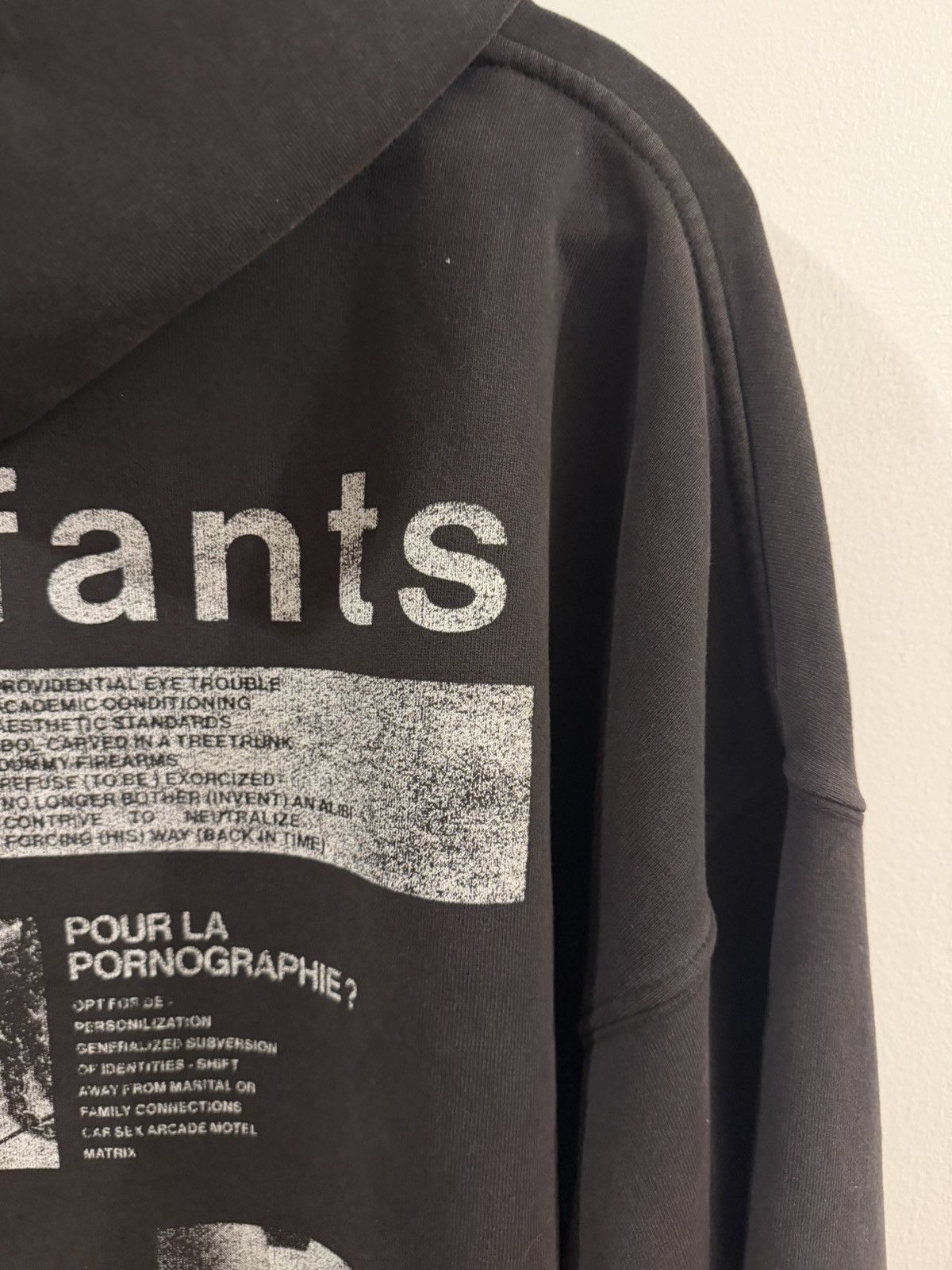 Enfants Riches Deprimes Enfants Riches Déprimés ‘Pour La Pornographie?' Hoodie Size US M / EU 48-50 / 2 - 9 Thumbnail