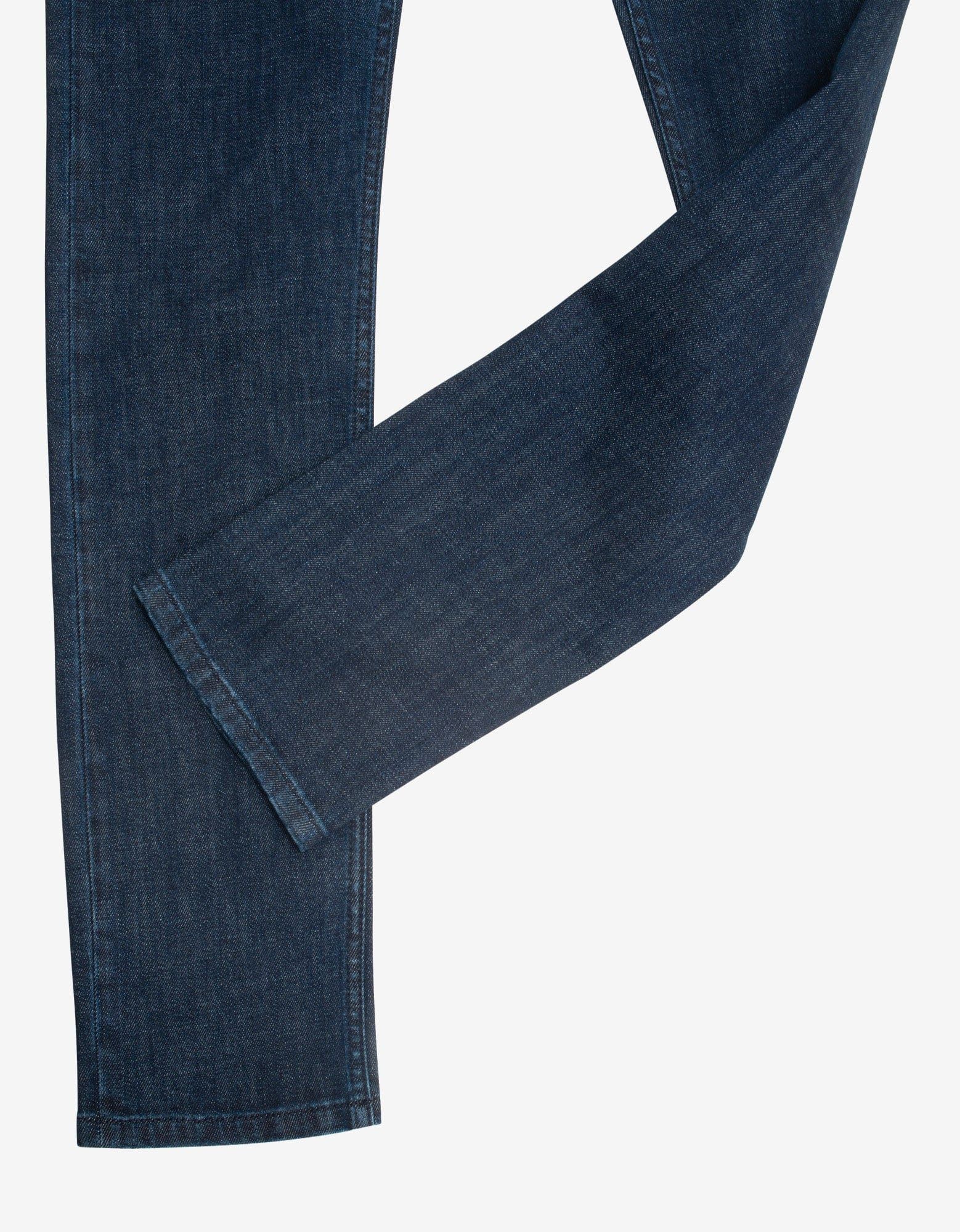 Kenzo Kenzo Navy Blue Mermaids Embroidery Skinny Jeans Size US 32 / EU 48 - 4 Thumbnail