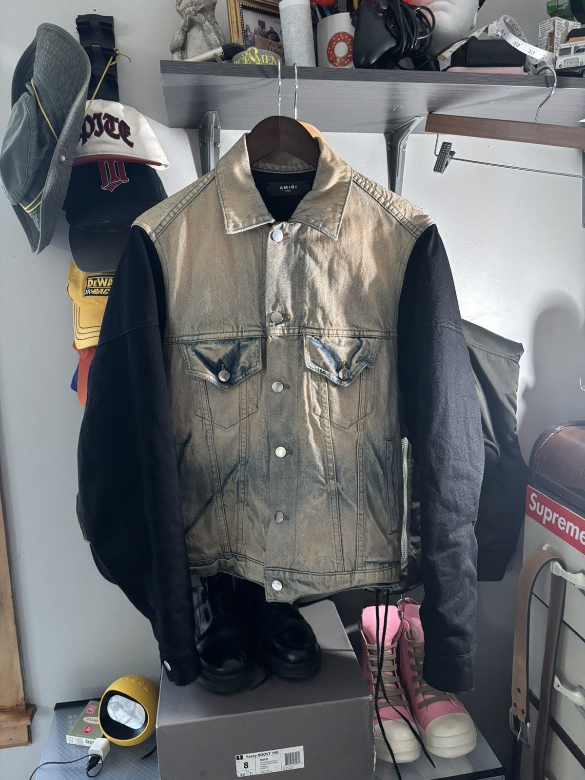 Amiri Two Tone Trucker Jacket