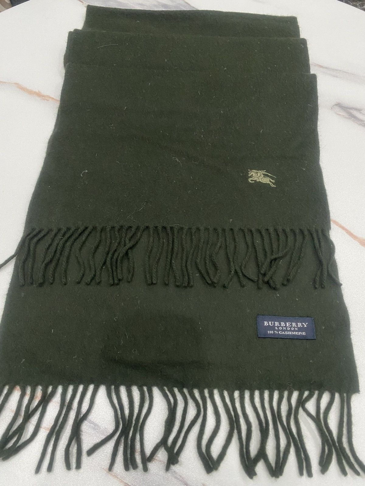 Burberry Burberrys London 100% Cashmere (code:A) Size ONE SIZE - 3 Thumbnail