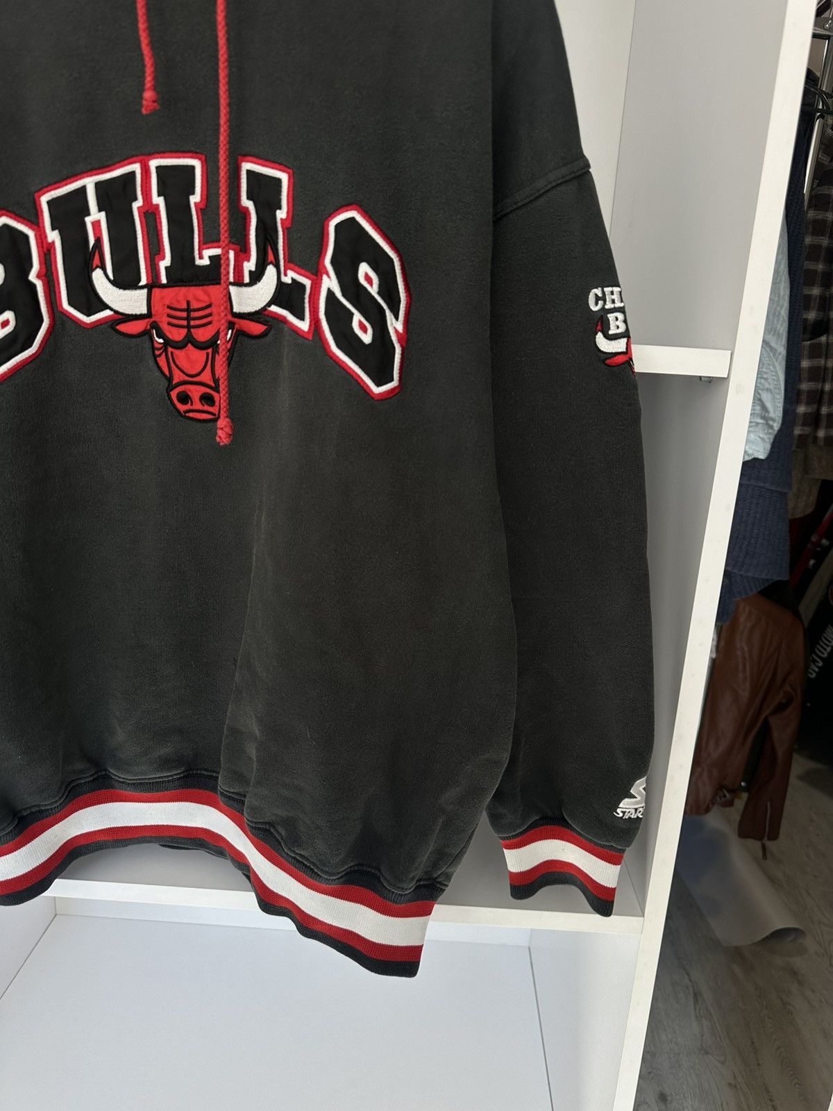 Starter Vintage Starter Chicago Bulls NBA Basketball Hoodie Sz XL Size US XL / EU 56 / 4 - 3 Thumbnail