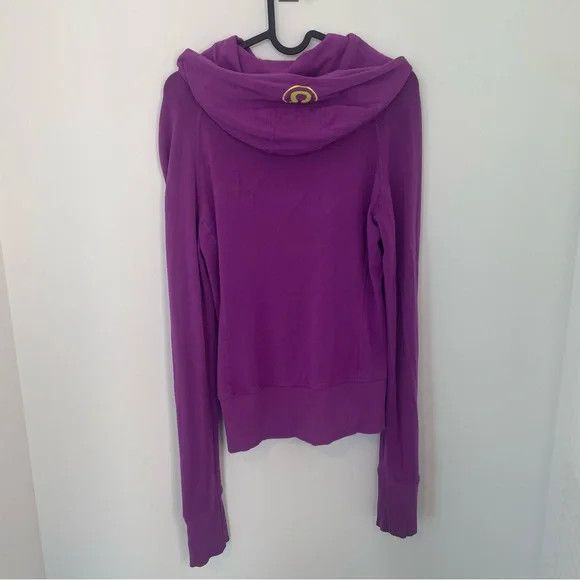Lululemon Lululemon Vintage Scuba Full Zip up Hoodie Stretch Purple Size S / US 4 / IT 40 - 5 Thumbnail