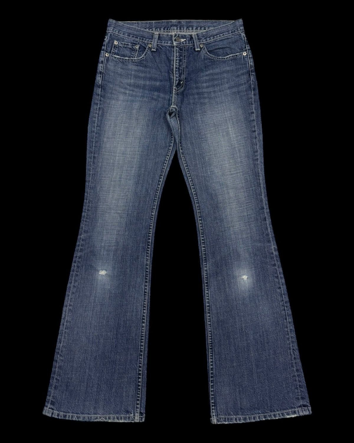 If Six Was Nine 💥Flare Levis 90s Strauss Co Bootcut Denim Jeans Flared Size US 31 - 7 Thumbnail