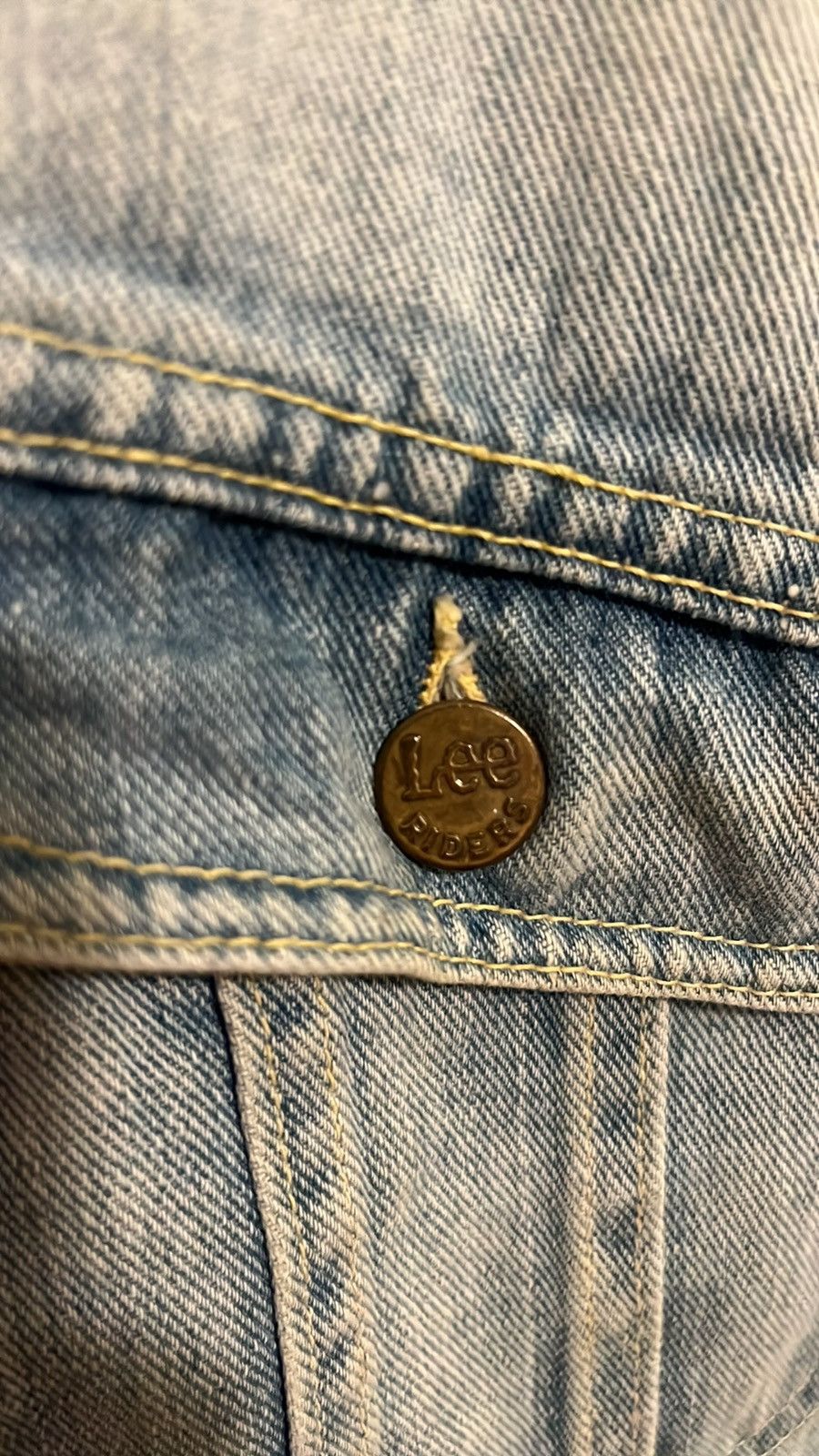 Lee Vintage Lee Sanforized 101-J Union Made Jean Jacket Sz 40L Size US XS / EU 42 / 0 - 4 Thumbnail