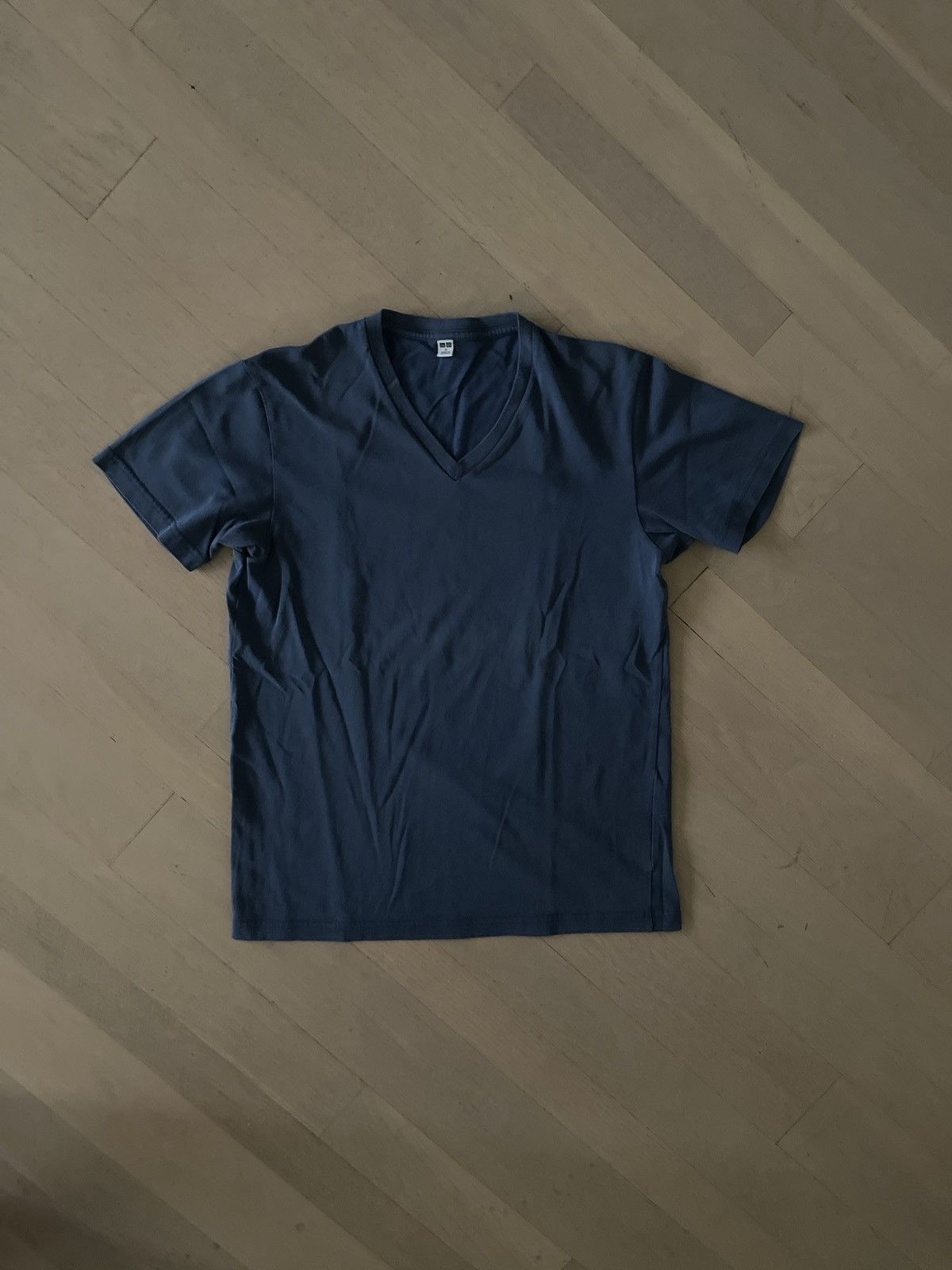 Uniqlo Uniqlo Blue Short Sleeve Tee Size US S / EU 44-46 / 1 - 3 Thumbnail