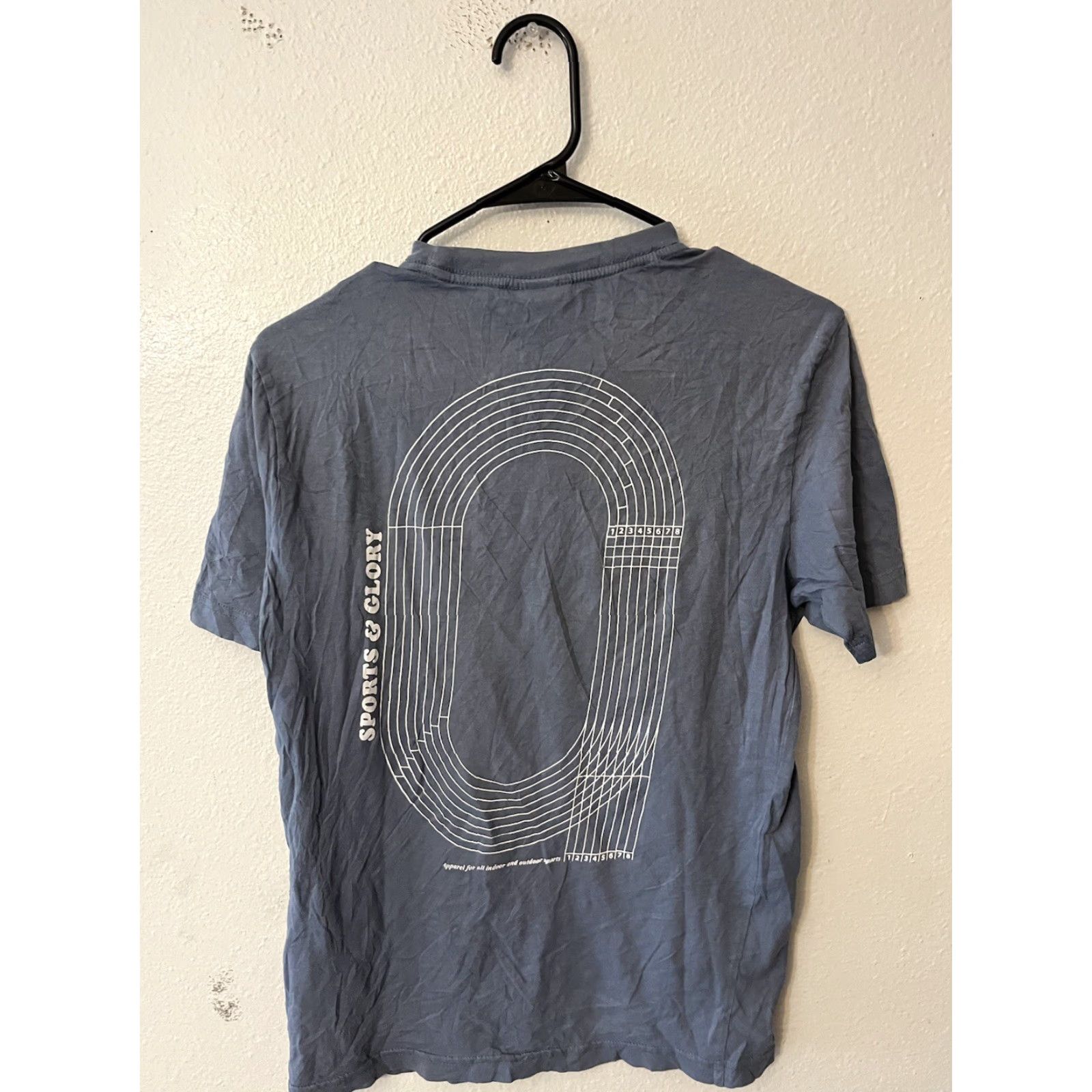 H&M H&M Men's Slim Fit Graphic T-Shirt Short Sleeve Crew Neck Size XS Blue Size US XS / EU 42 / 0 - 3 Thumbnail