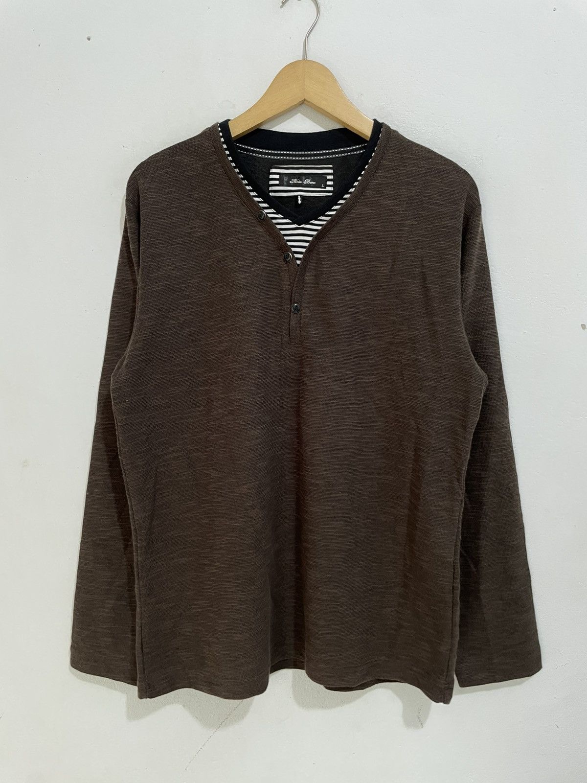 If Six Was Nine Notabene tshirt double layer longsleeve Size US L / EU 52-54 / 3 - 1 Thumbnail