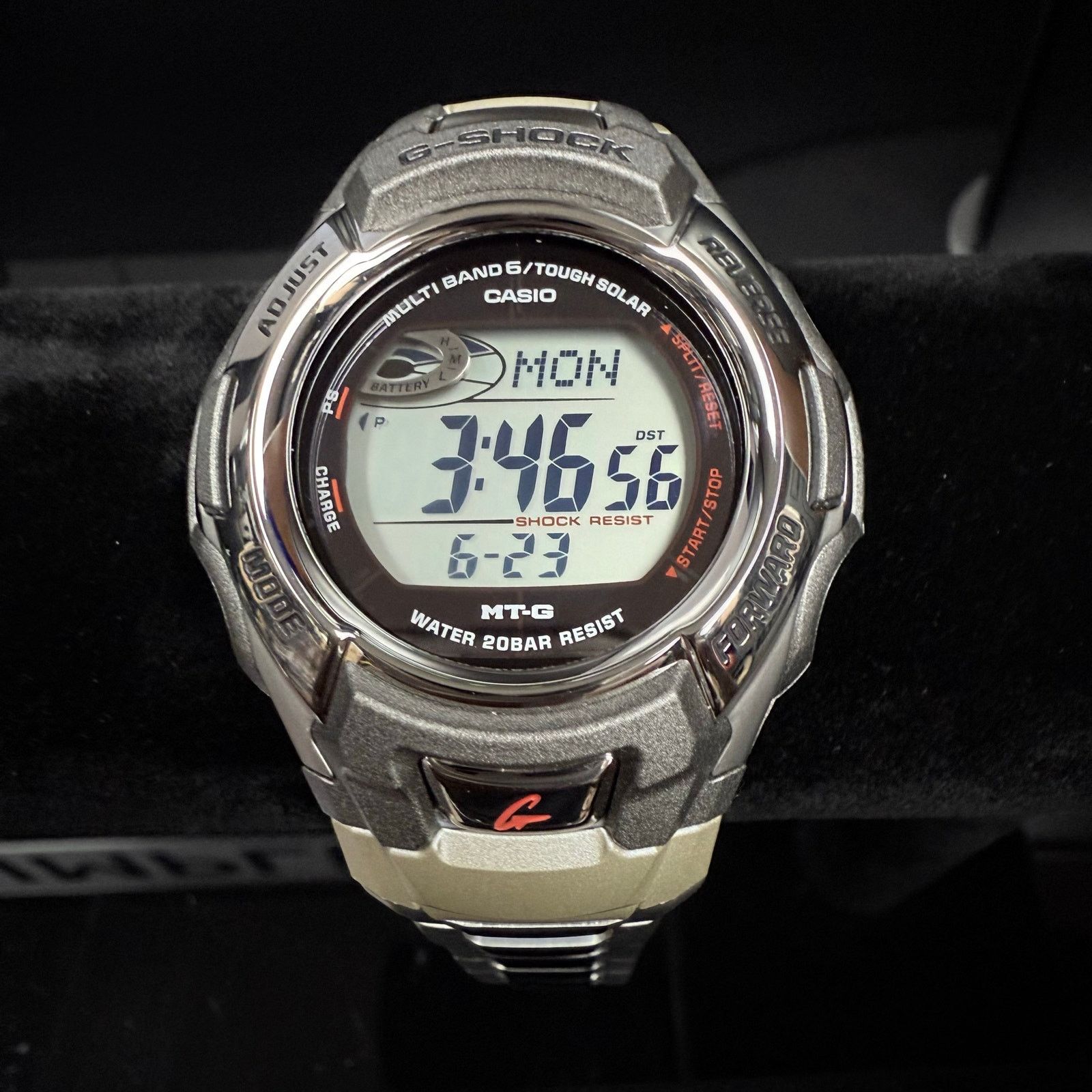 G Shock Casio Men's SOLAR DIGITAL Watch G-Shock M900DA Chronograph Size 46 - 1 Thumbnail
