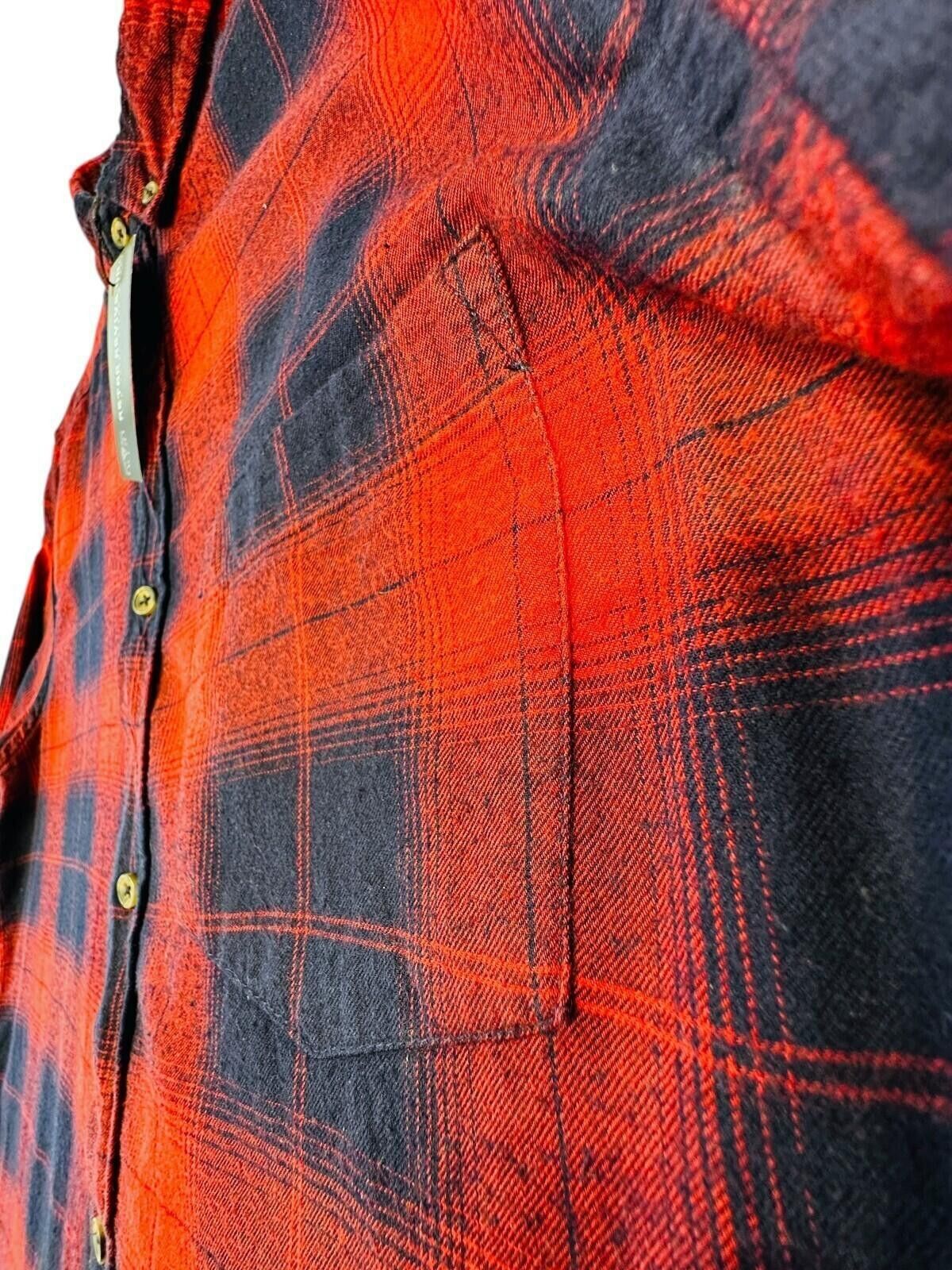 George George Shirt Men's UK Size XL Red Stripe Long Sleeve Size US XL / EU 56 / 4 - 8 Thumbnail